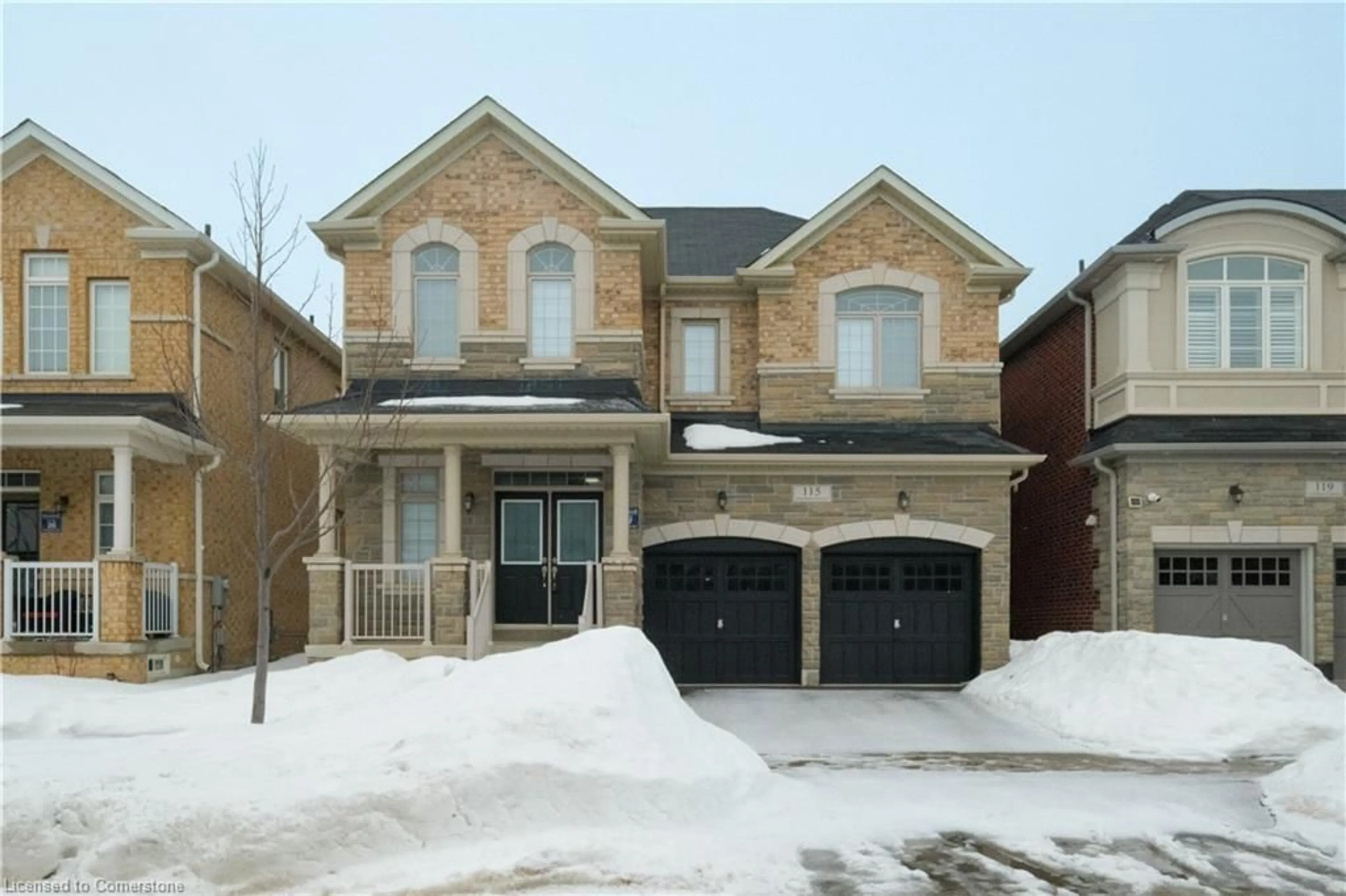 Home with brick exterior material, street for 115 Goodwin Cres, Milton Ontario L9T 7K6