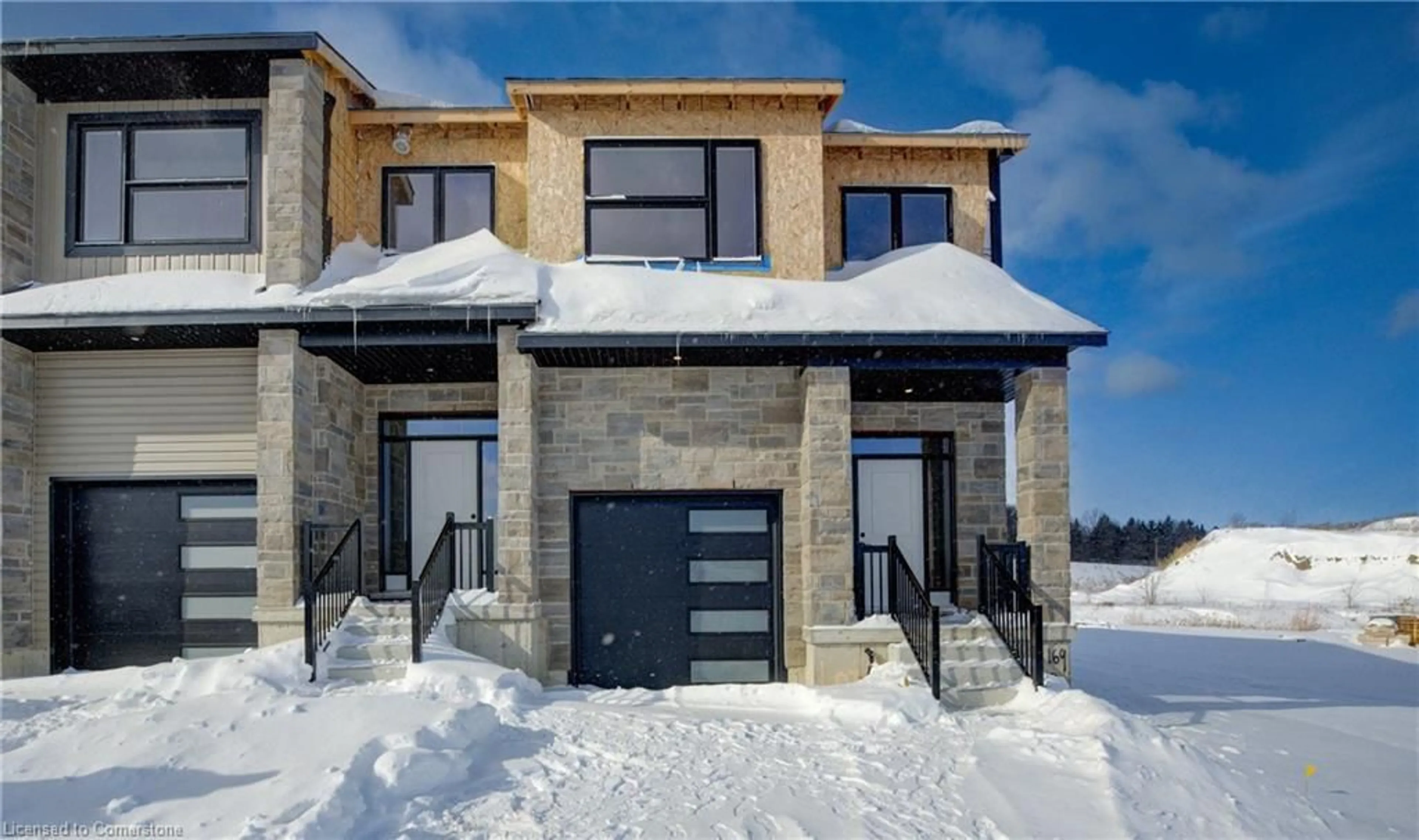 Home with brick exterior material, street for 169 Dunnigan Dr, Kitchener Ontario N2B 0B1