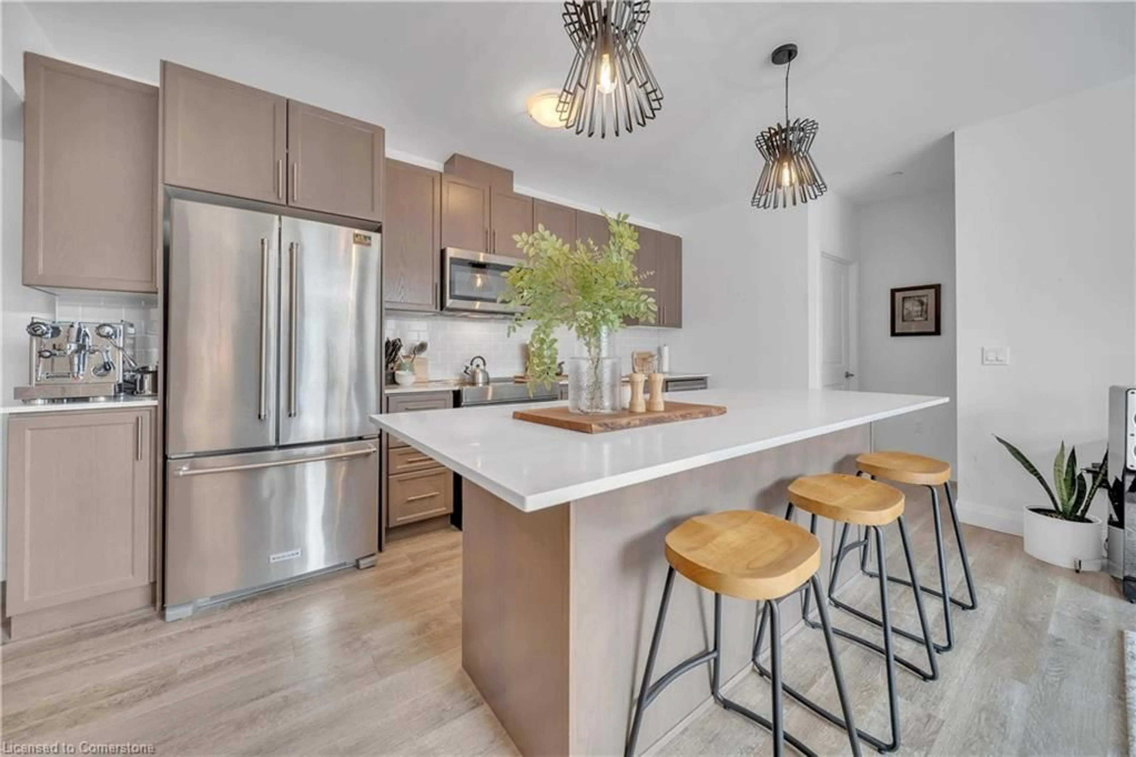 Open concept kitchen, unknown for 1 Redfern Avenue #410, Hamilton Ontario L9C 0E6