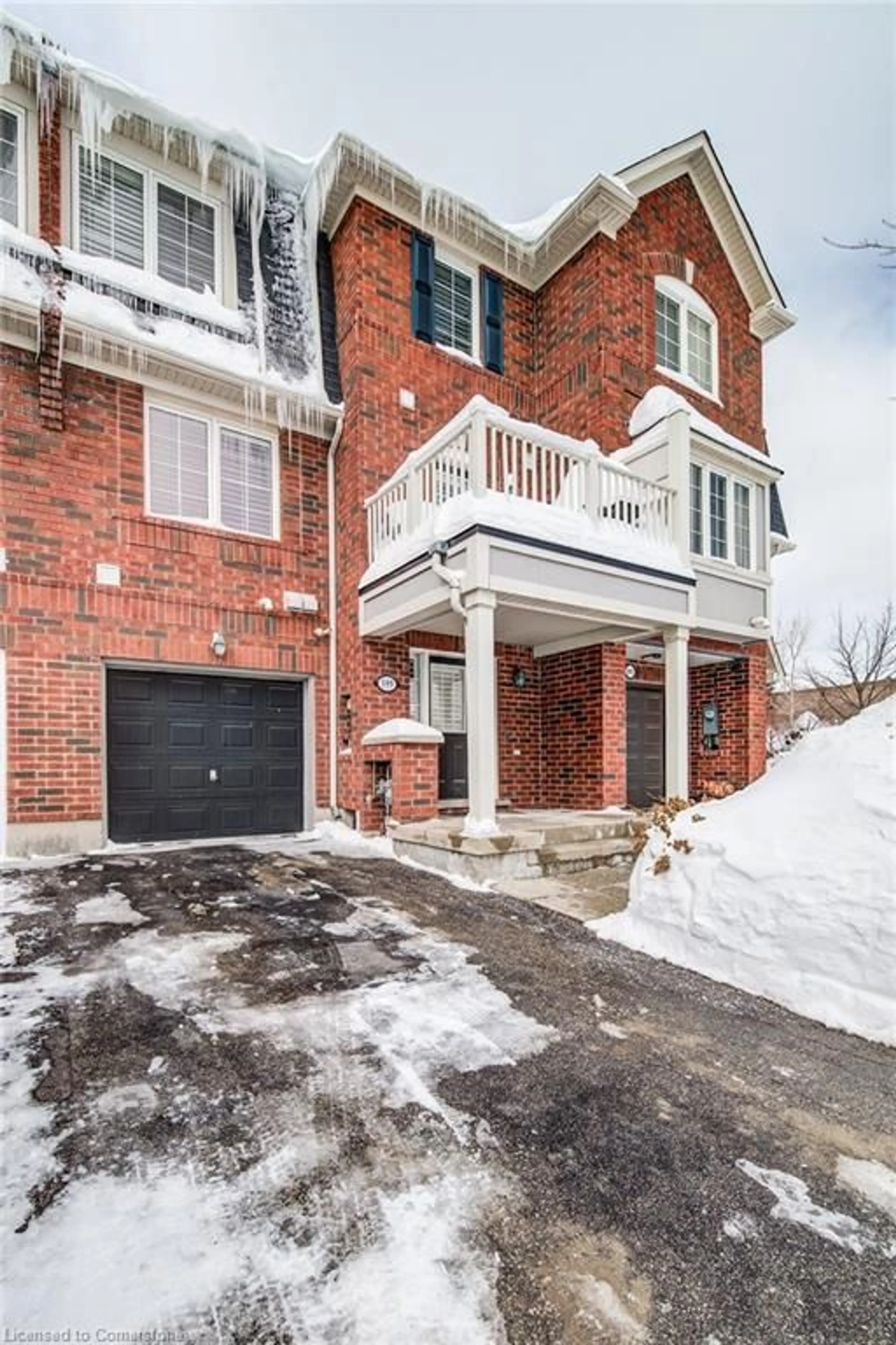 Home with brick exterior material, street for 599 Speyer Cir, Milton Ontario L9T 0Y5