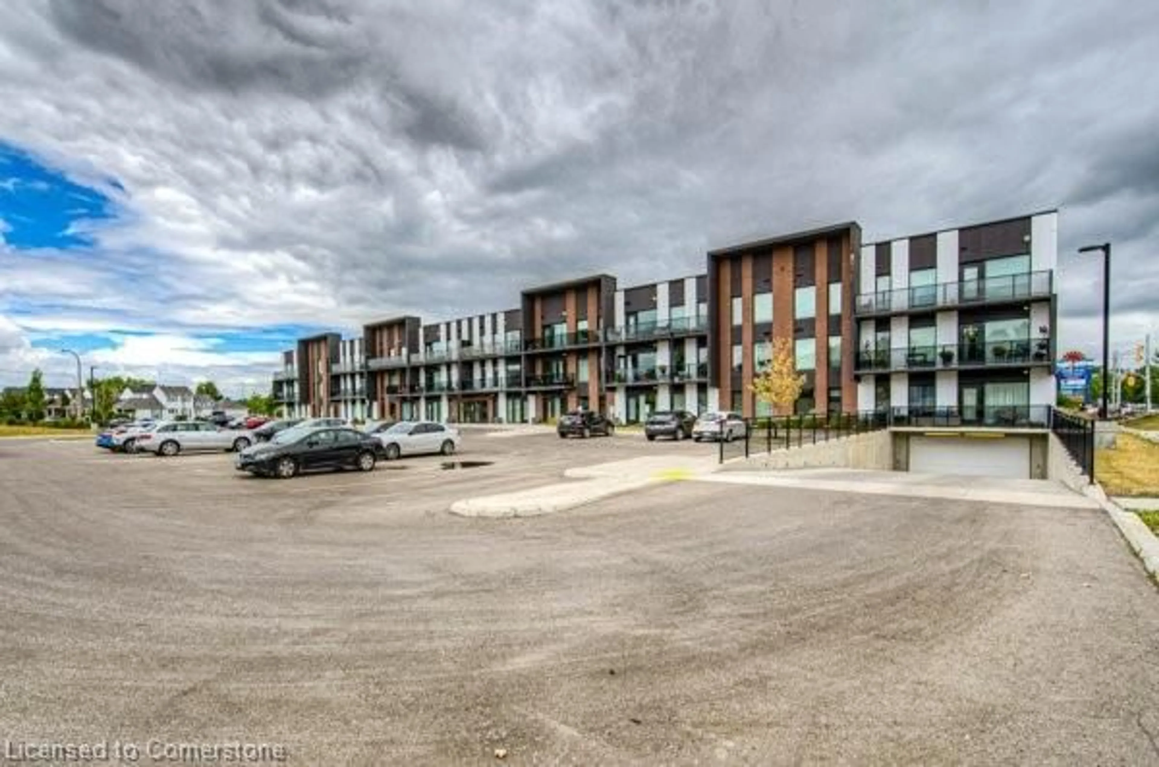 A pic from outside/outdoor area/front of a property/back of a property/a pic from drone, street for 5 Wake Robin Dr #107, Kitchener Ontario N2E 0H6