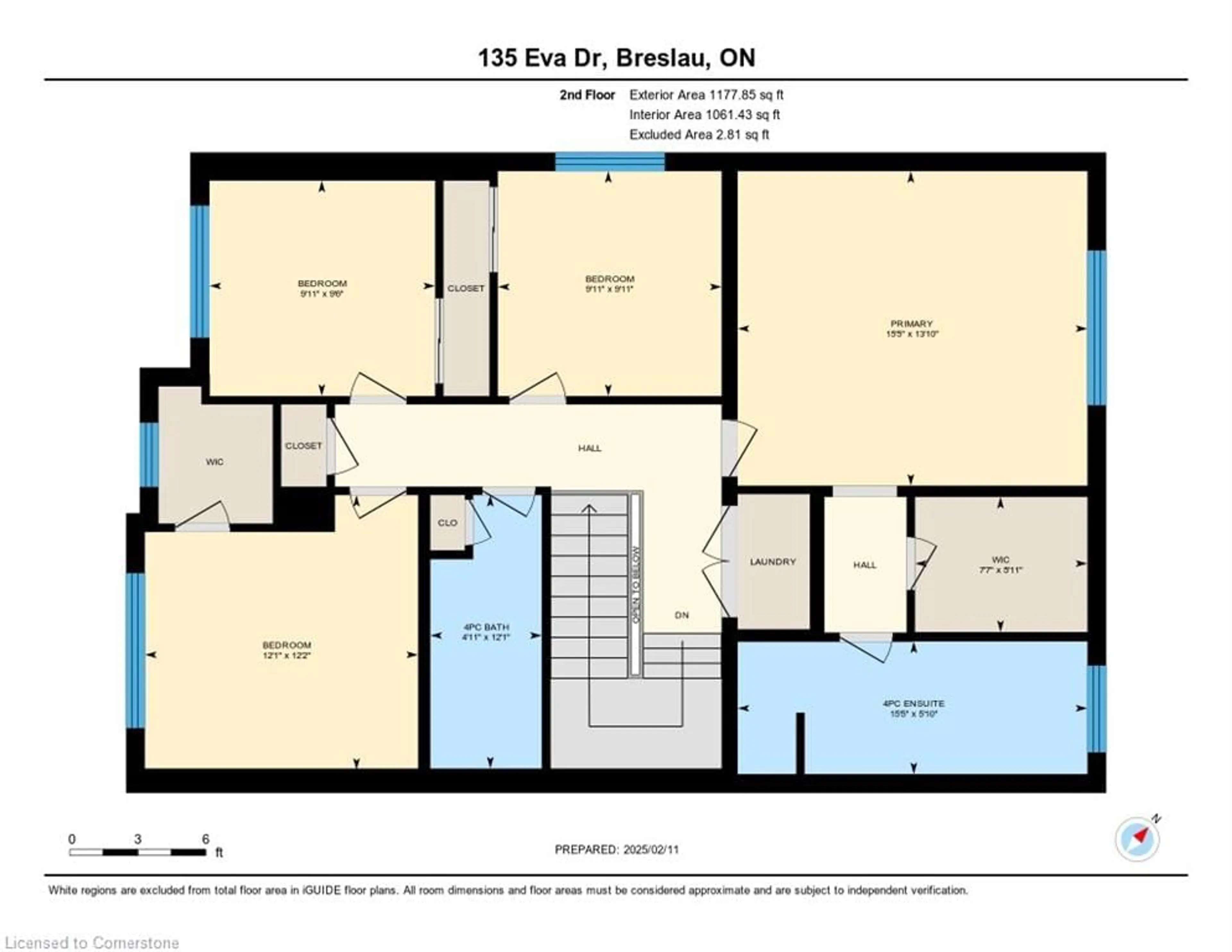 Floor plan for 135 Eva Dr, Breslau Ontario N0B 1M0