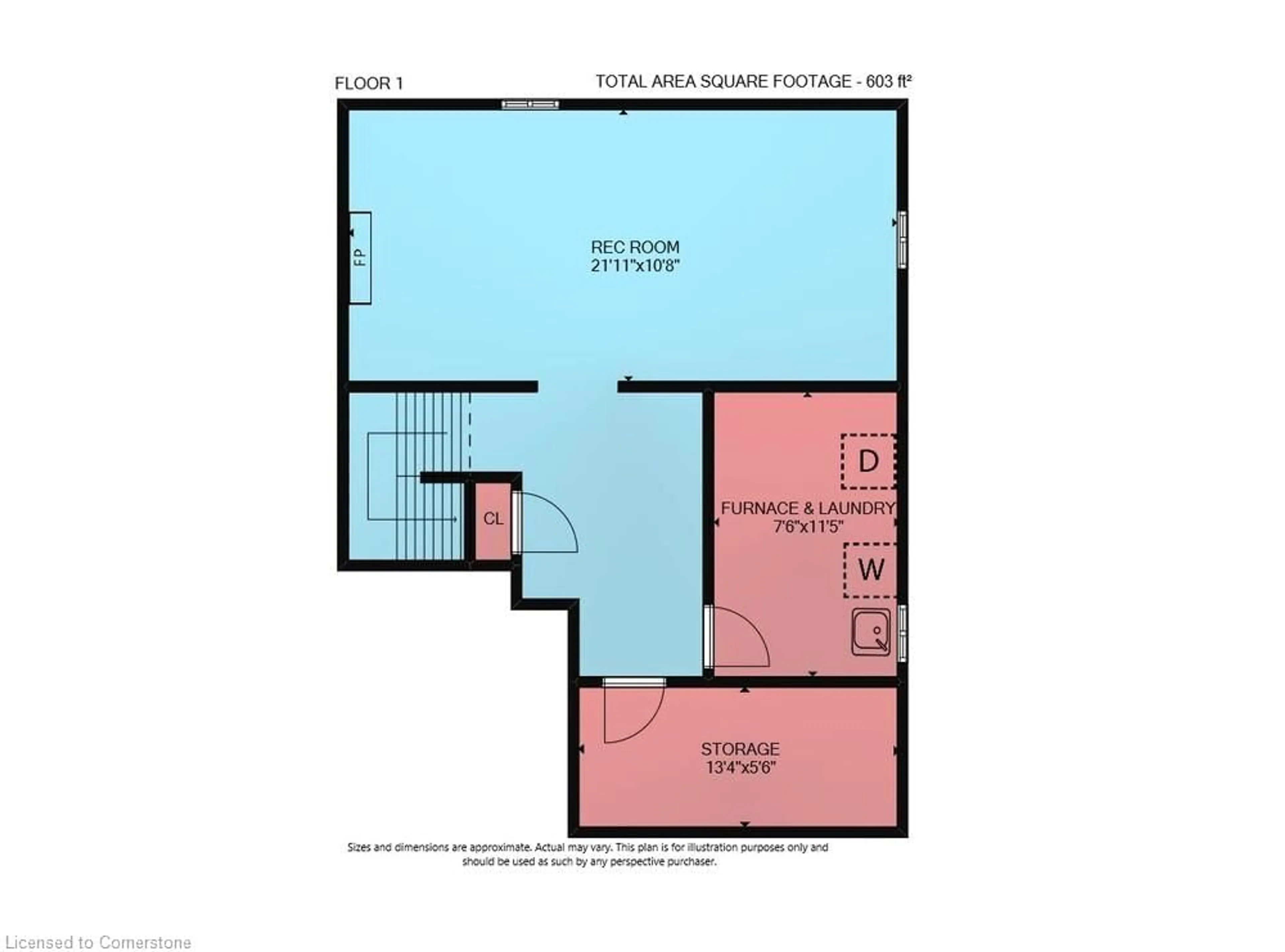 Floor plan for 17 Parkway Pl, Dundas Ontario L9H 6K3