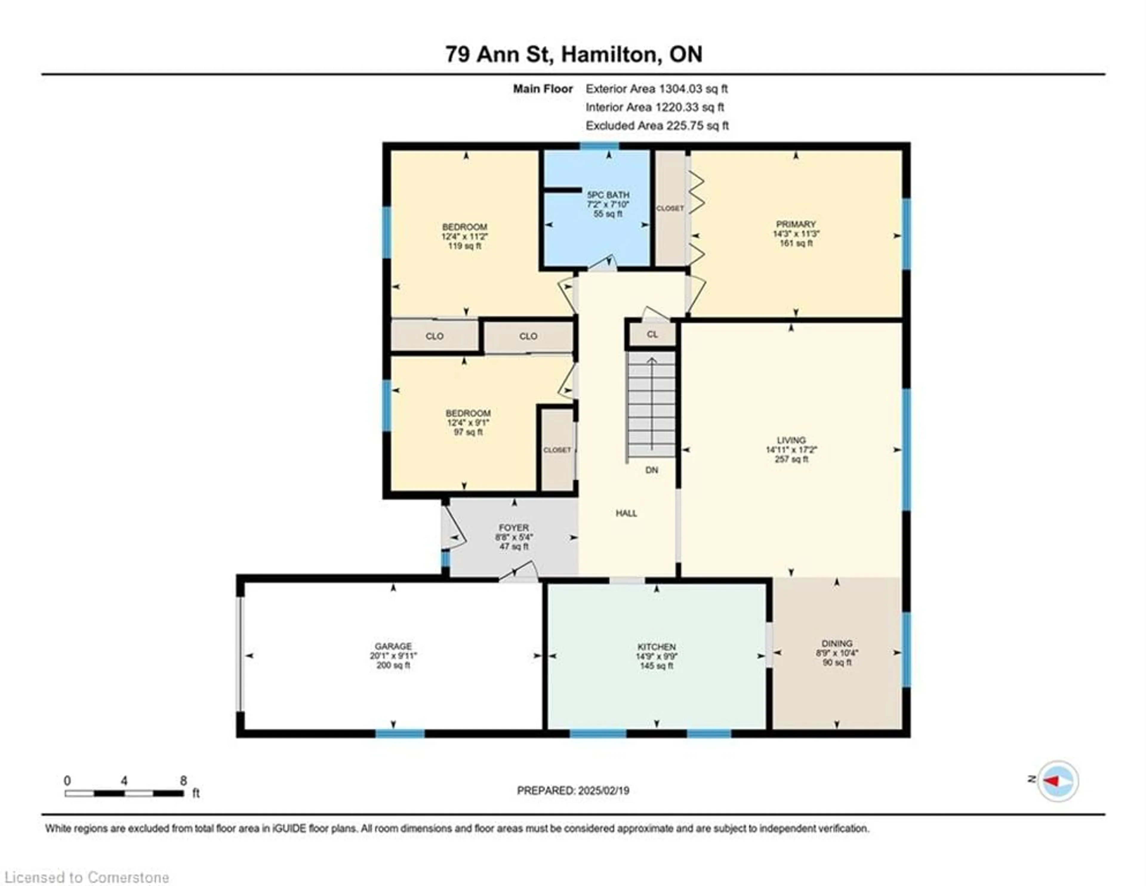 Floor plan for 79 Ann St, Dundas Ontario L9H 5R2