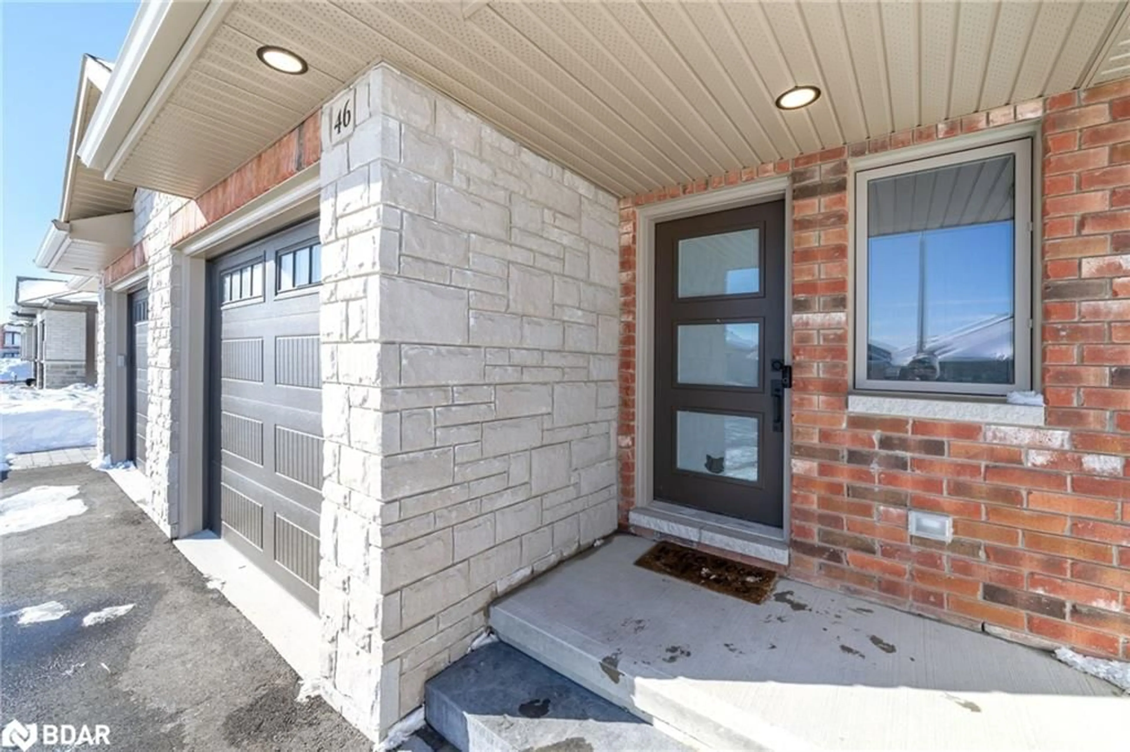 Home with brick exterior material, street for 46 Cedar Park Cres, Trenton Ontario K8V 0G2