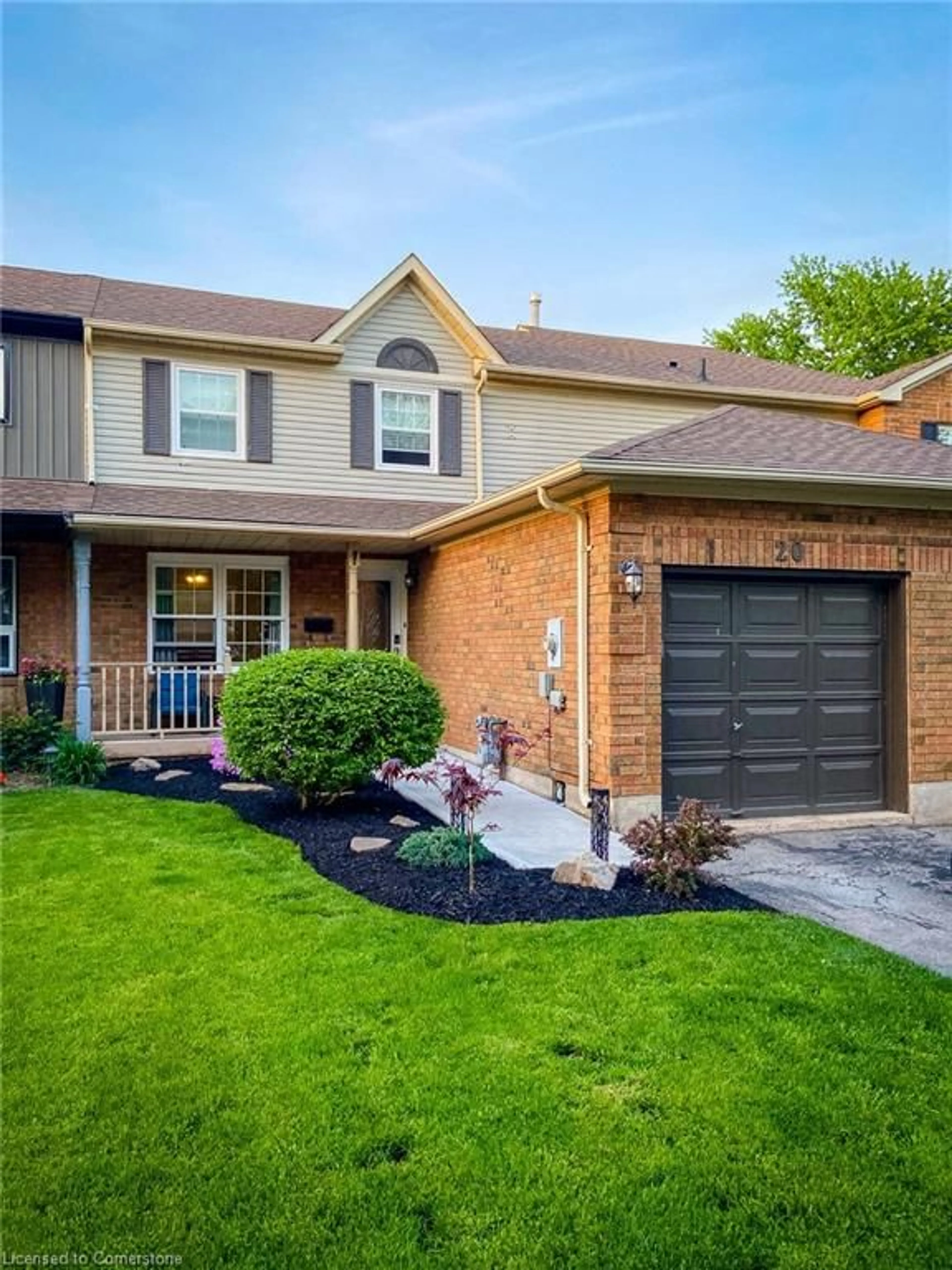 Home with brick exterior material, street for 20 Pleasant Grove Terr, Grimsby Ontario L3M 5G8