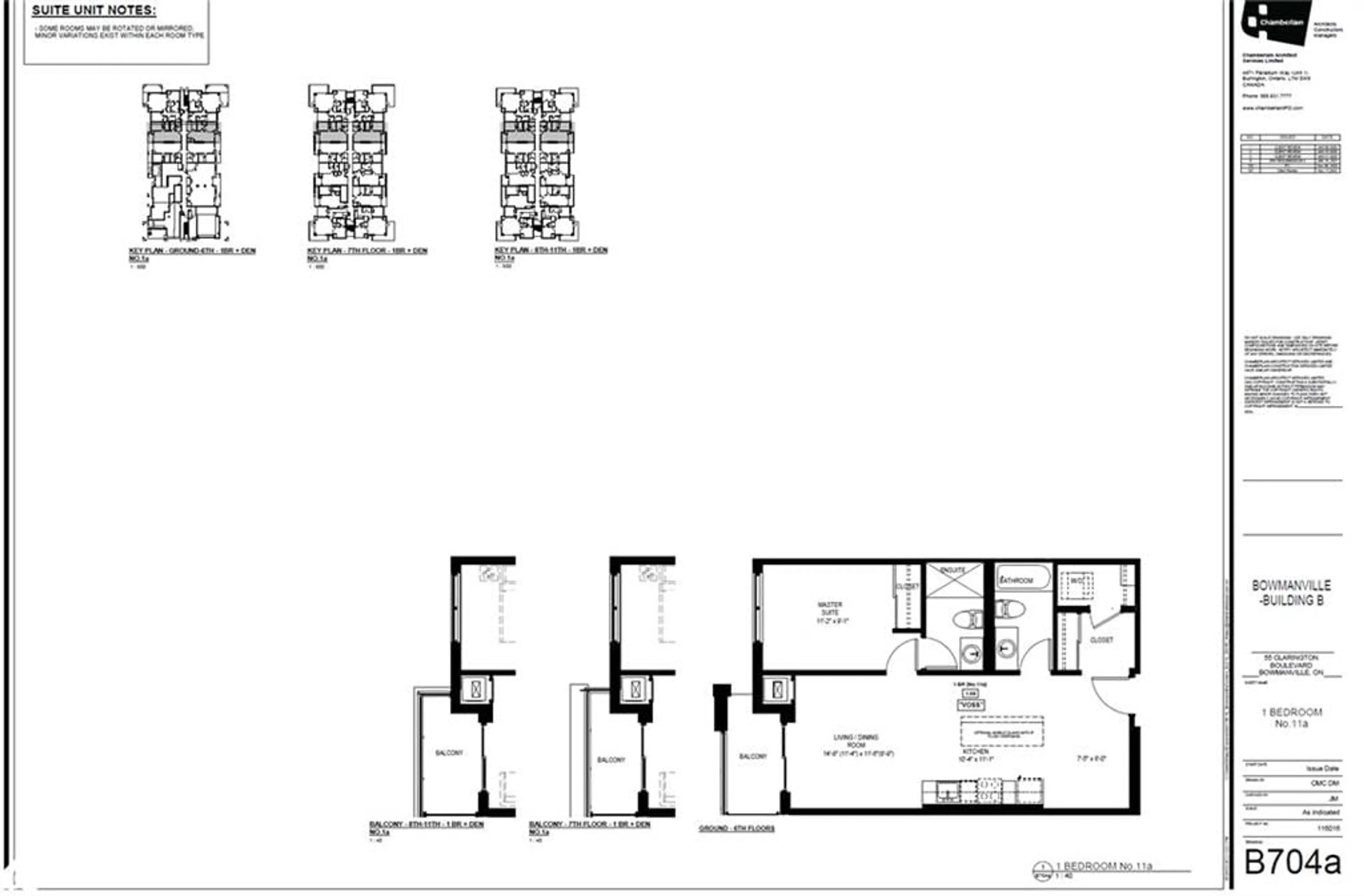 Floor plan for 55 Clarington Blvd #303, Bowmanville Ontario L1C 7J4