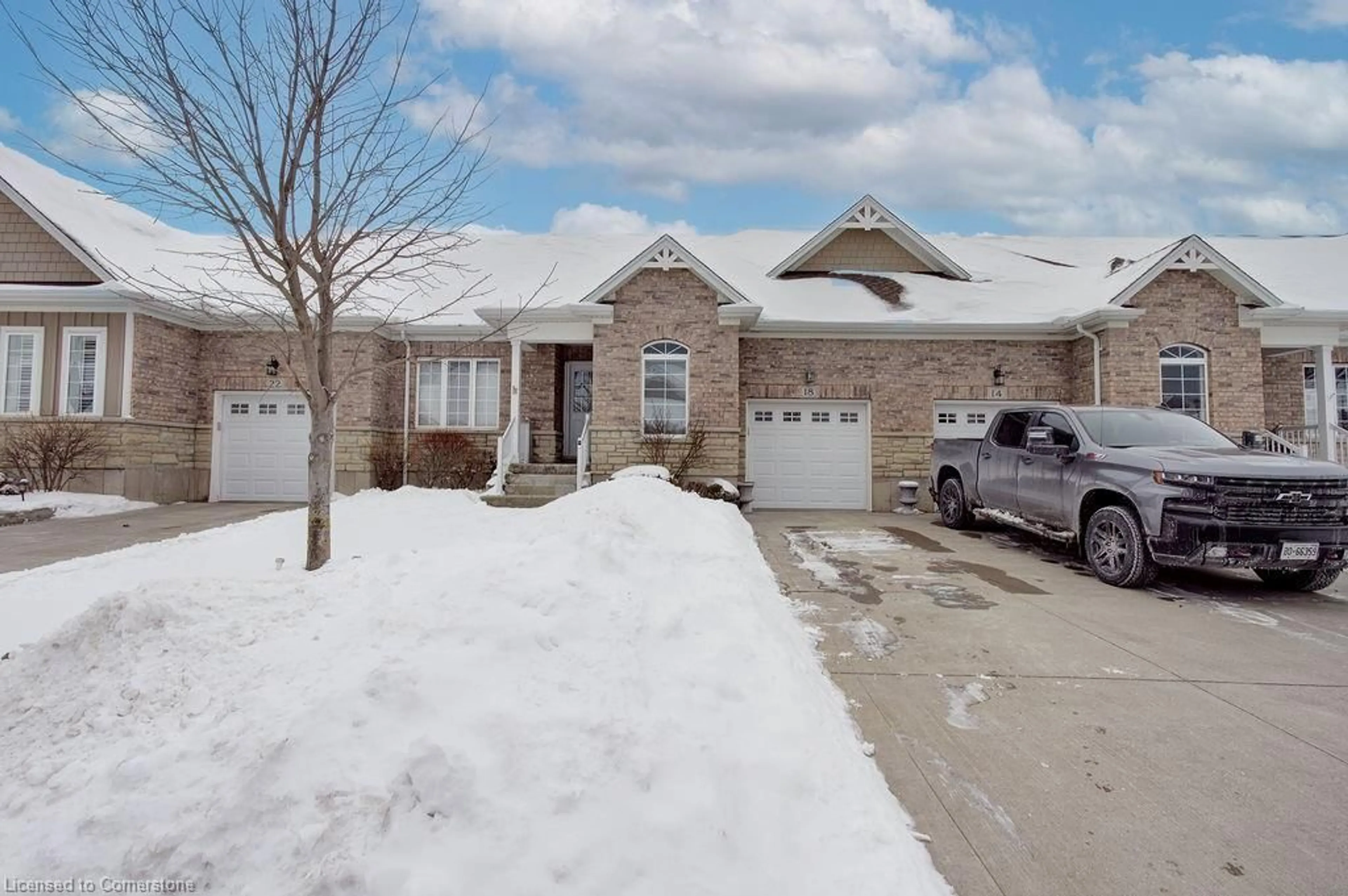 Home with brick exterior material, street for 18 Gamble Lane, Port Dover Ontario N0A 1N3