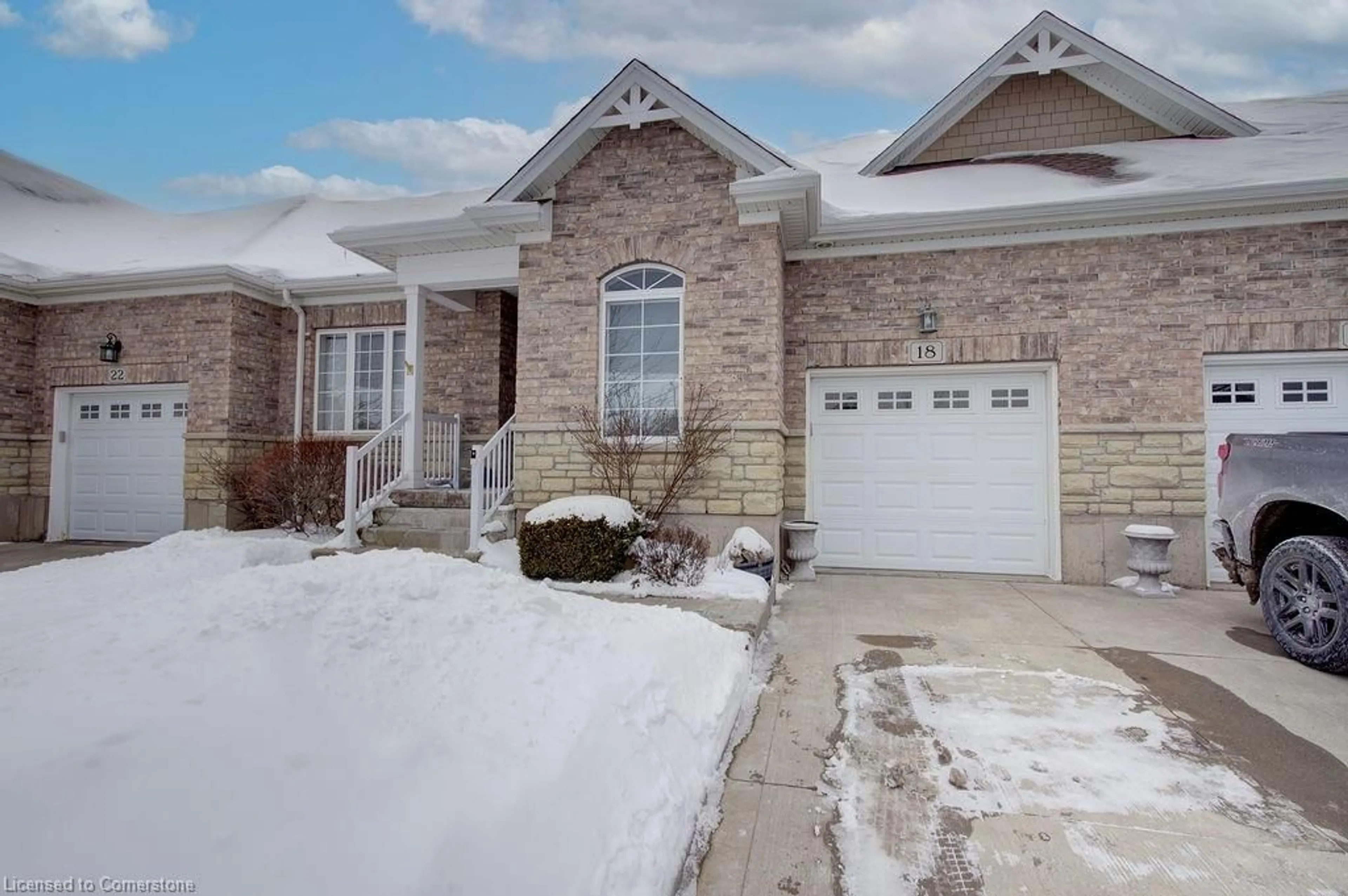 Home with brick exterior material, street for 18 Gamble Lane, Port Dover Ontario N0A 1N3