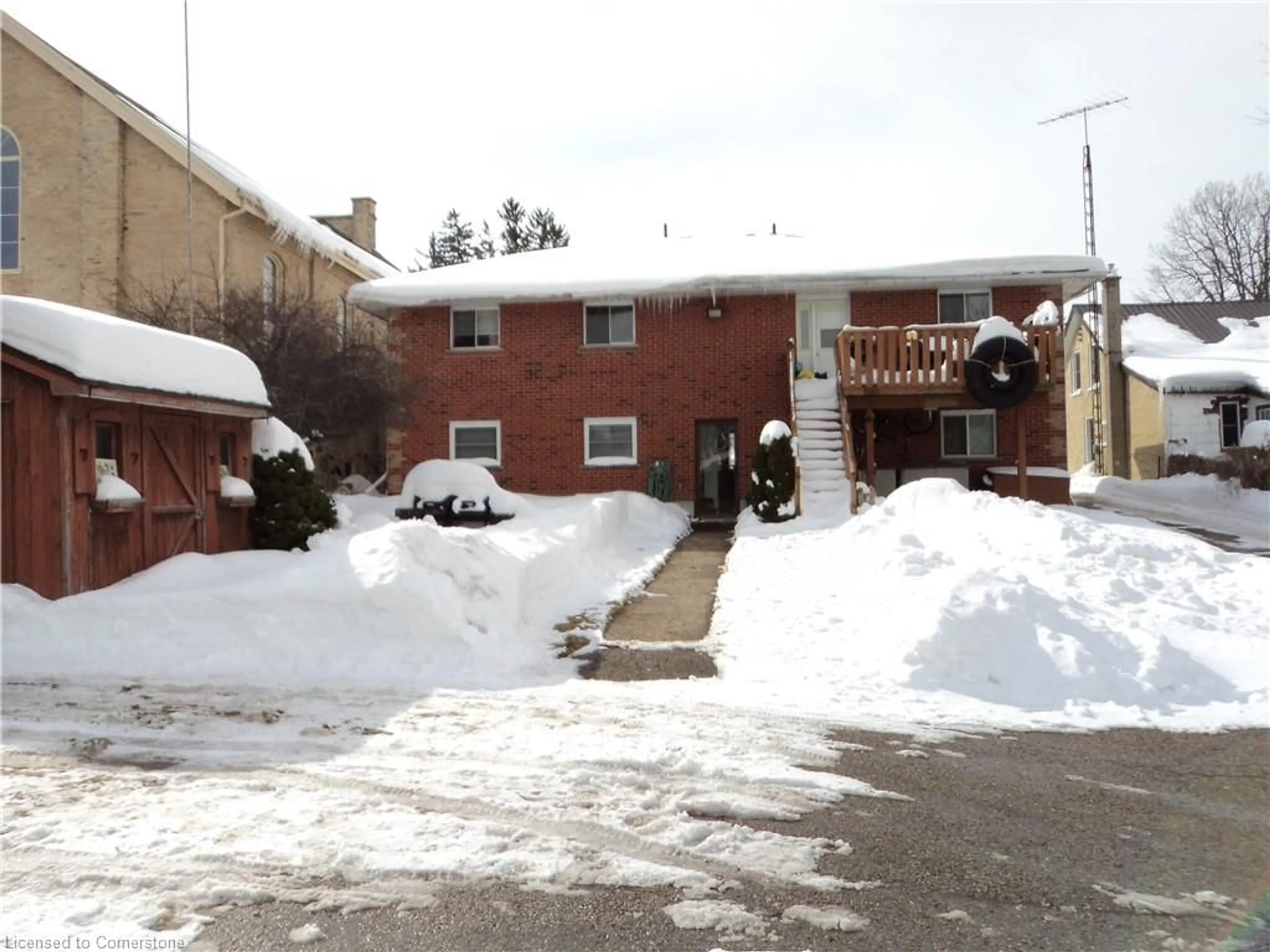 Patio, street for 14 Spring St St, Drayton Ontario N0G 1P0