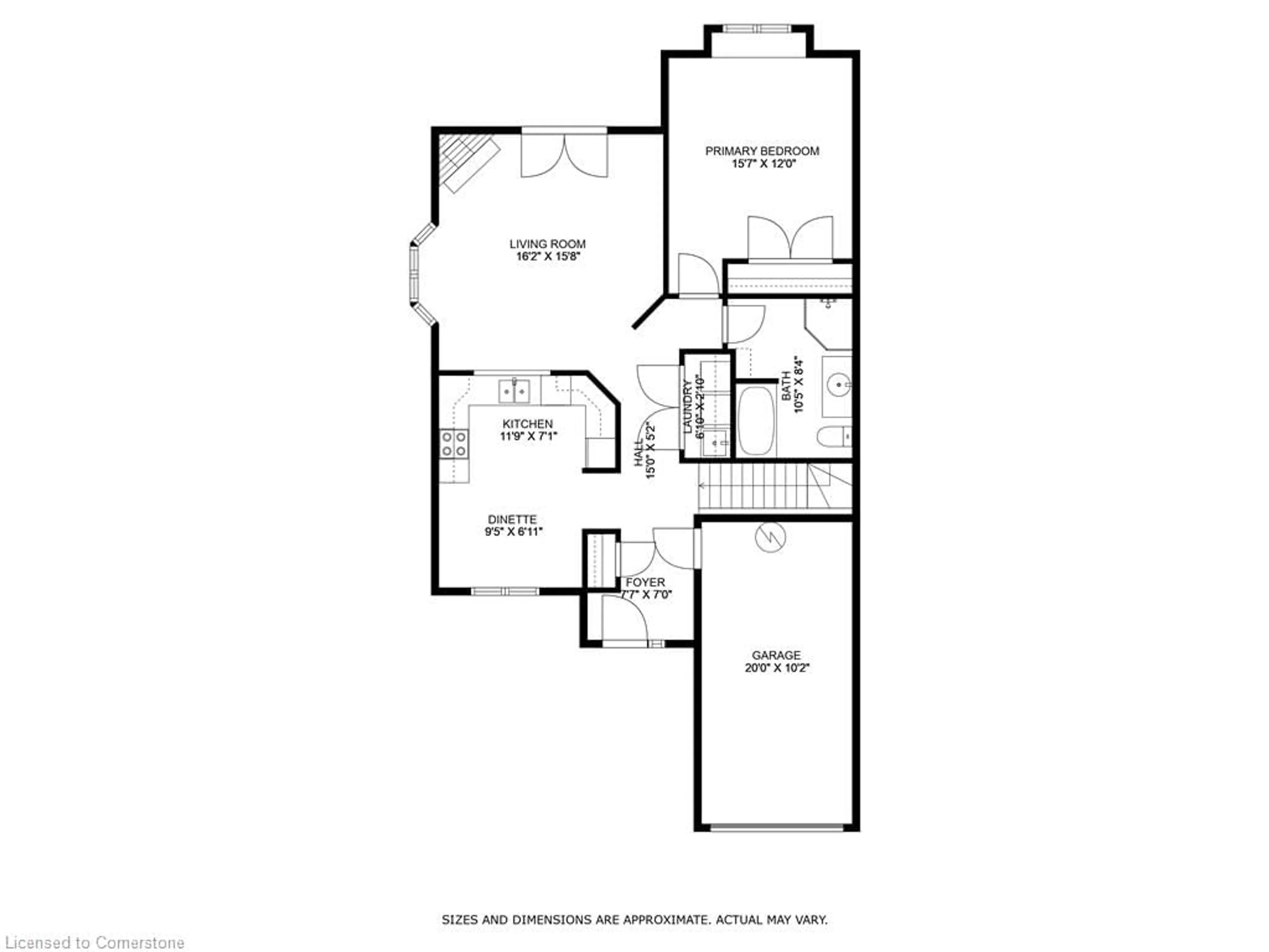 Floor plan for 98 Natalia Ave #1, Mount Hope Ontario L0R 1W0