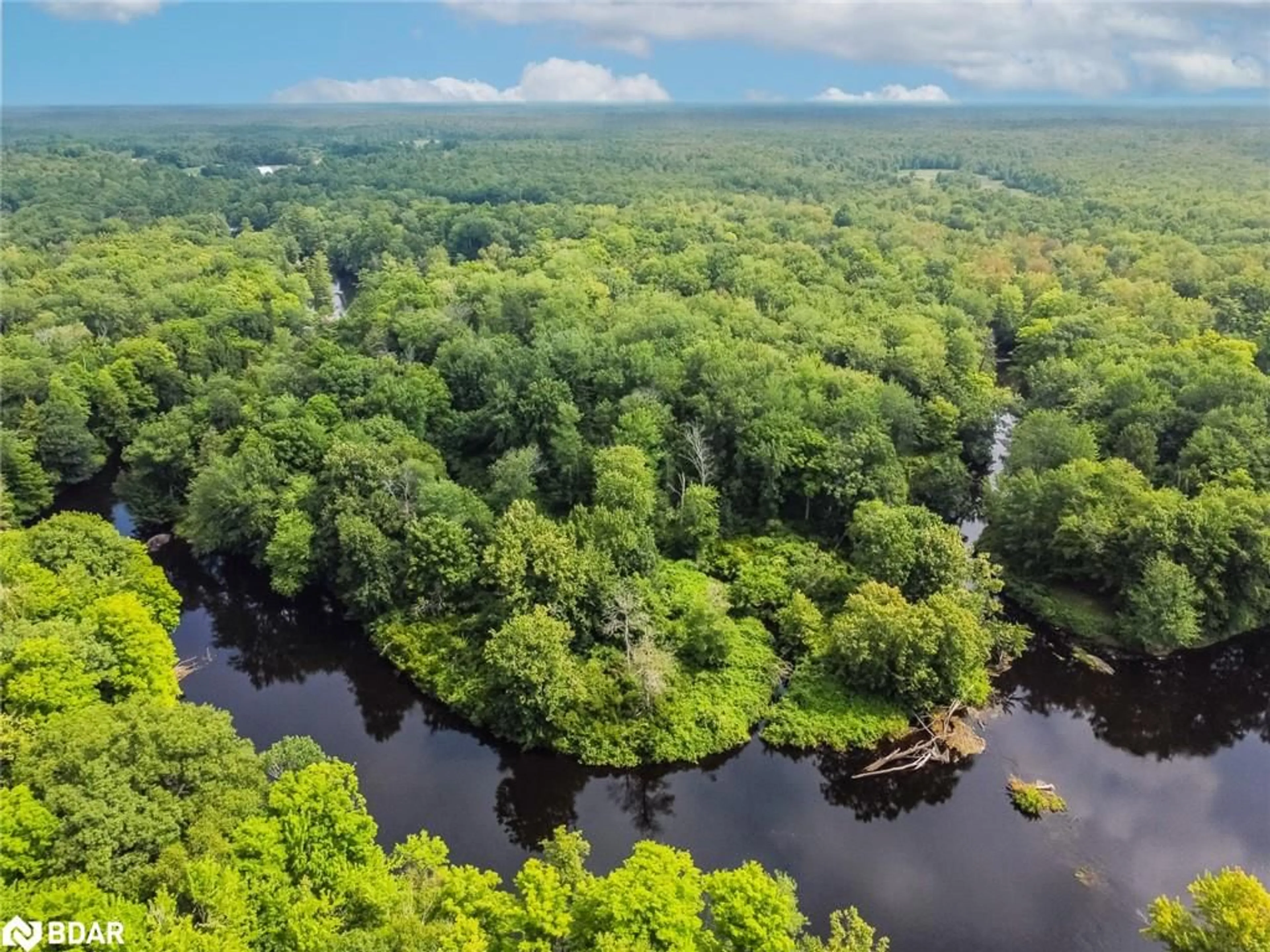 A pic from outside/outdoor area/front of a property/back of a property/a pic from drone, water/lake/river/ocean view for 7012 County Road 169, Washago Ontario L0K 2B0