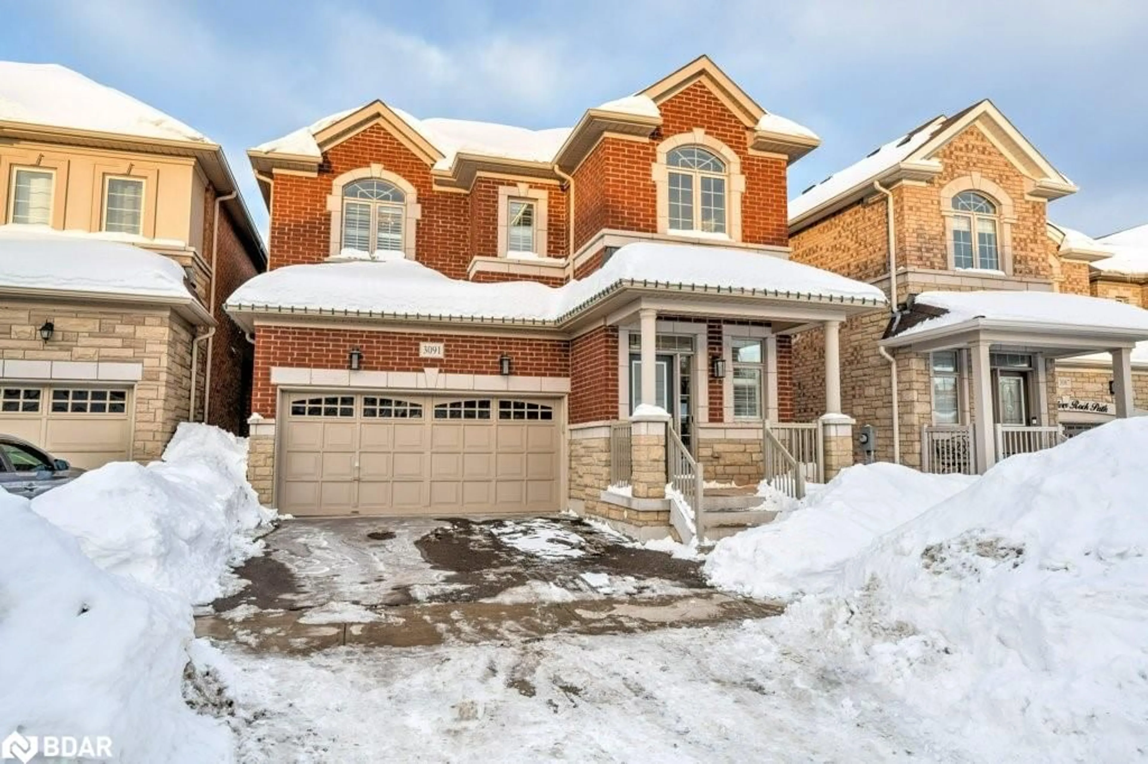 Home with brick exterior material, street for 3091 River Rock Path, Oakville Ontario L6H 0S9