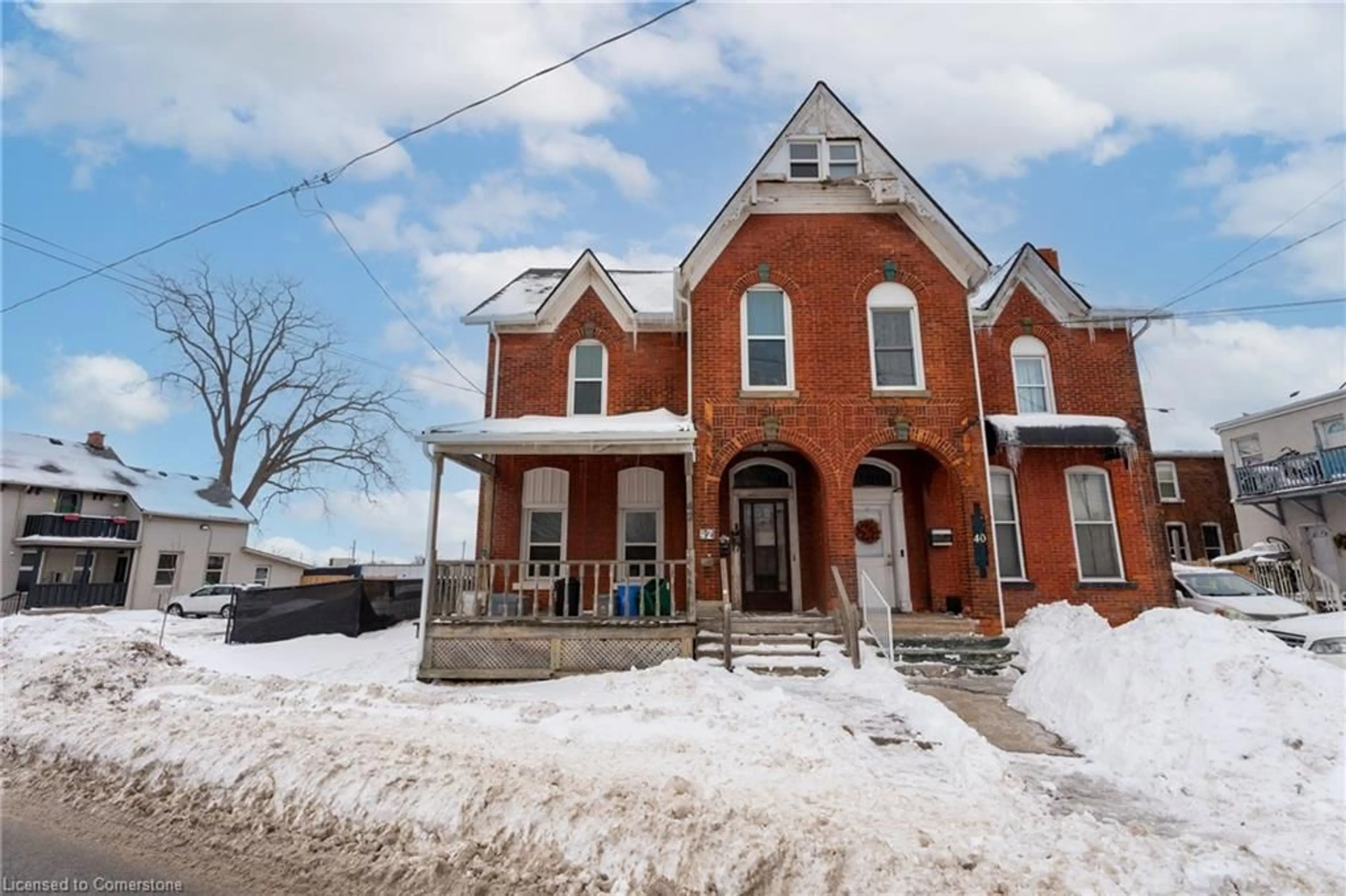 Home with brick exterior material, street for 42 Niagara St, St. Catharines Ontario L2R 4K9