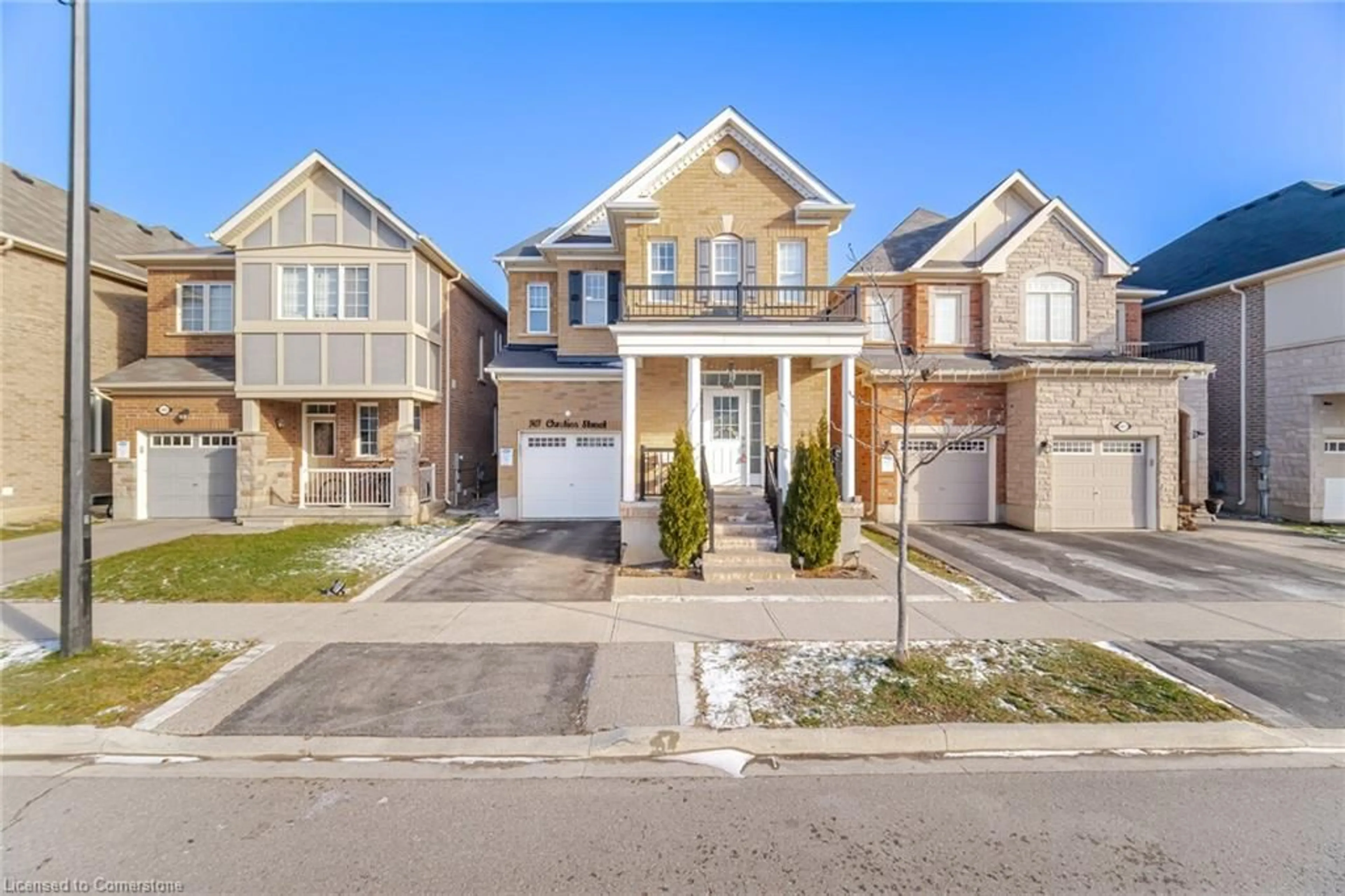 Home with brick exterior material, street for 1407 Chretien Street, Milton Ontario L9E 1G7