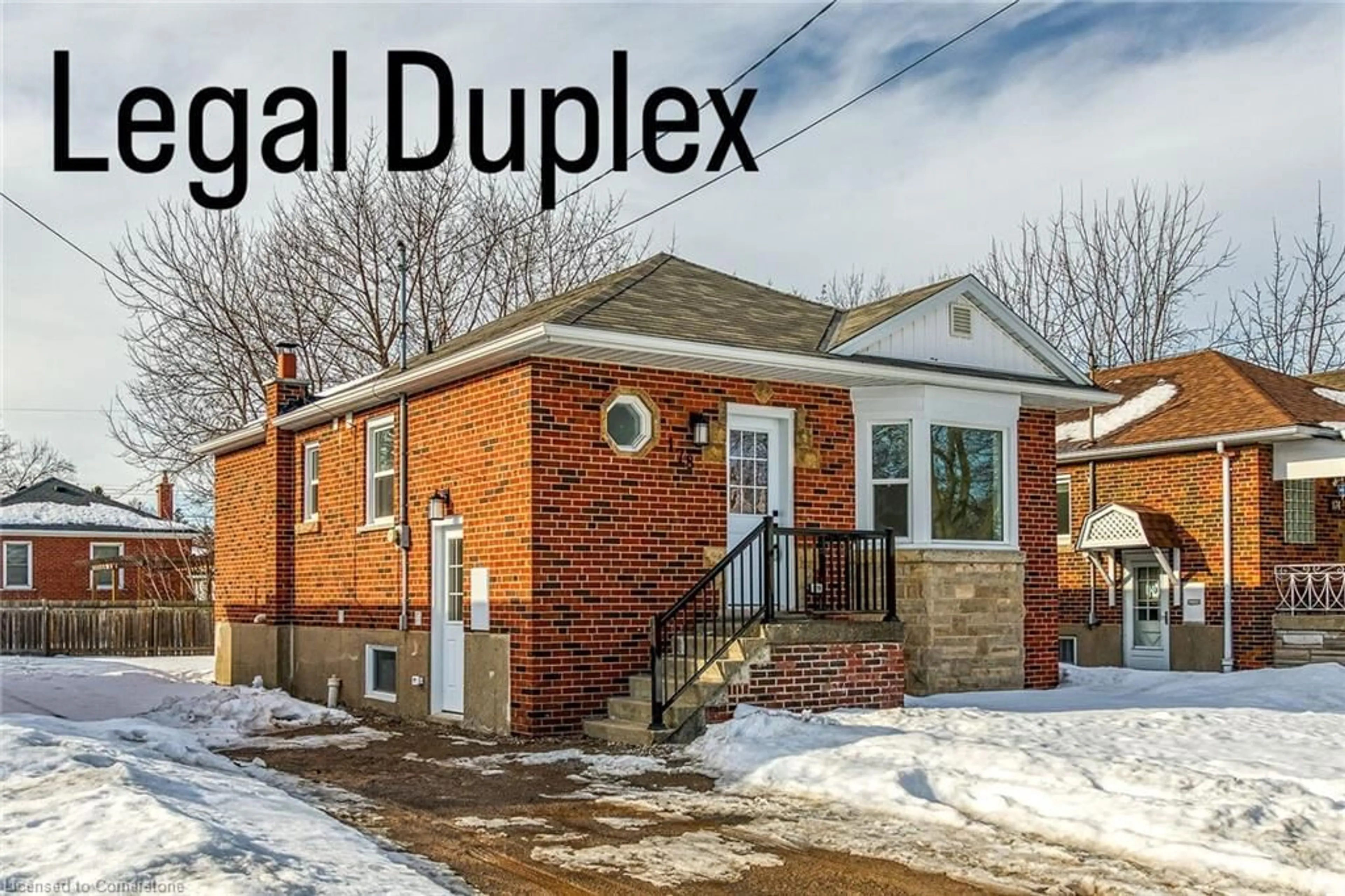 Home with brick exterior material, street for 178 East 34th St, Hamilton Ontario L8V 3W6