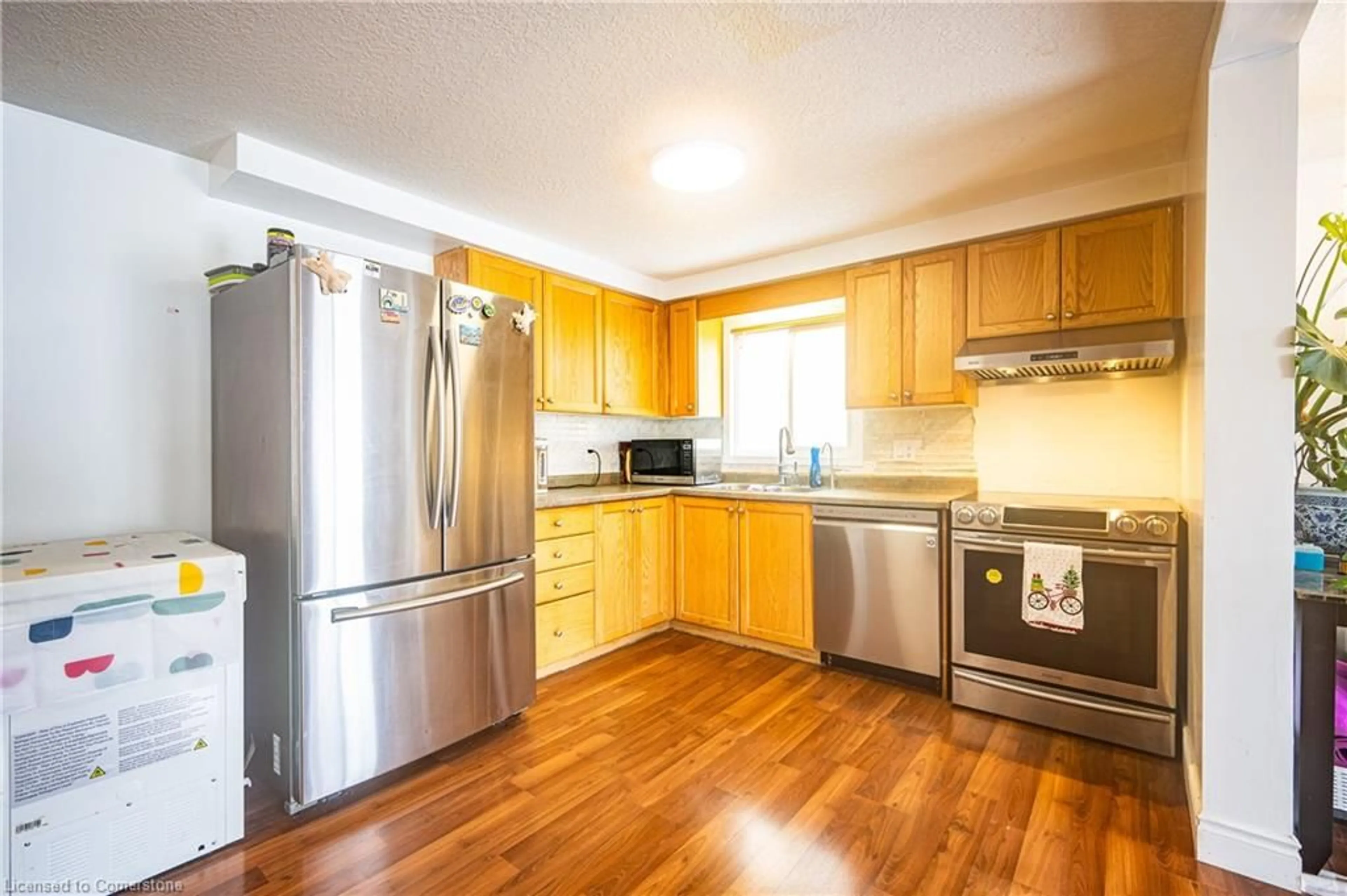 Standard kitchen, wood/laminate floor for 39 Dahlia St, Kitchener Ontario N2E 3Y9