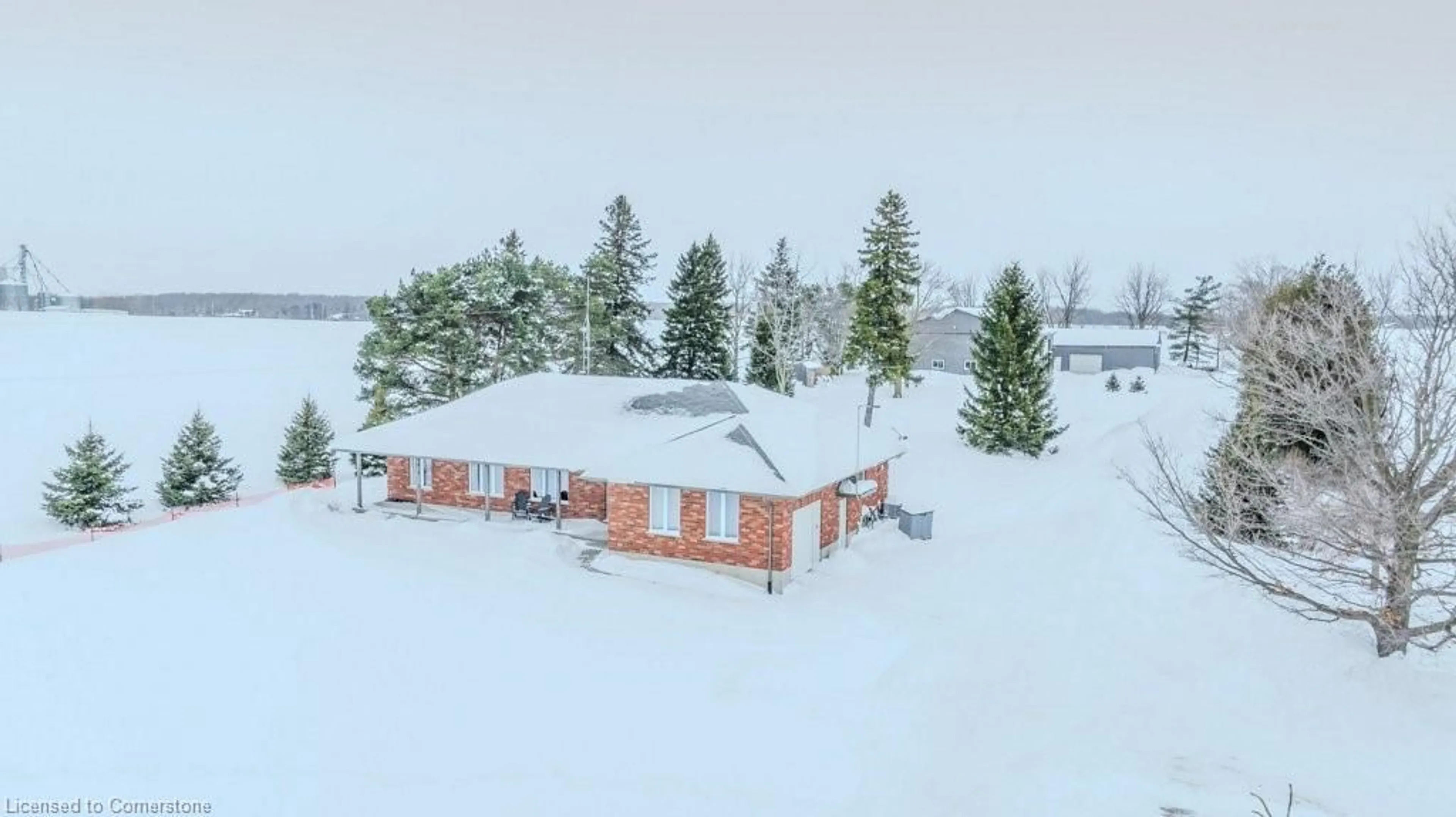 A pic from outside/outdoor area/front of a property/back of a property/a pic from drone, unknown for 5711 Wellington Rd 07, Guelph/Eramosa Ontario N1H 6J2