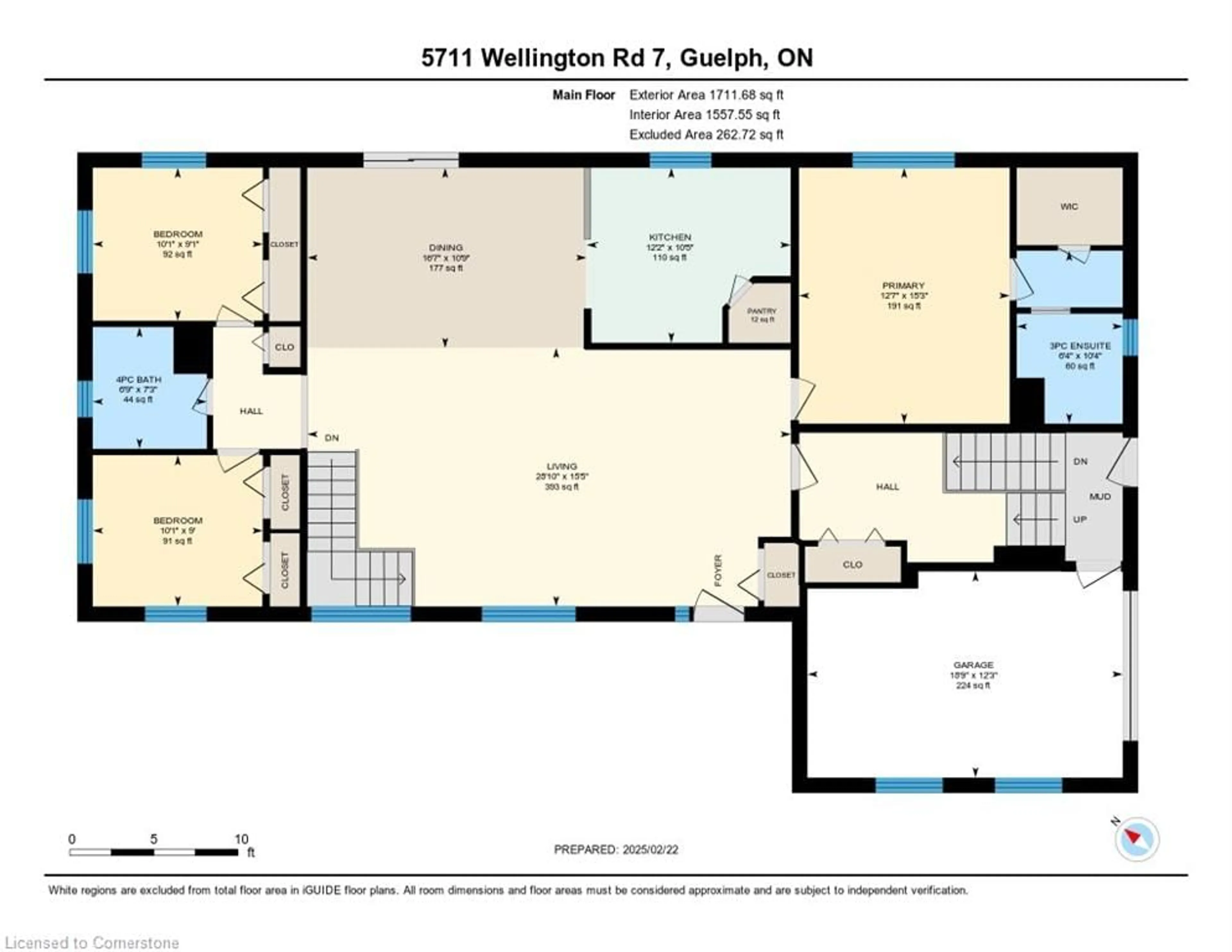 Floor plan for 5711 Wellington Rd 07, Guelph/Eramosa Ontario N1H 6J2