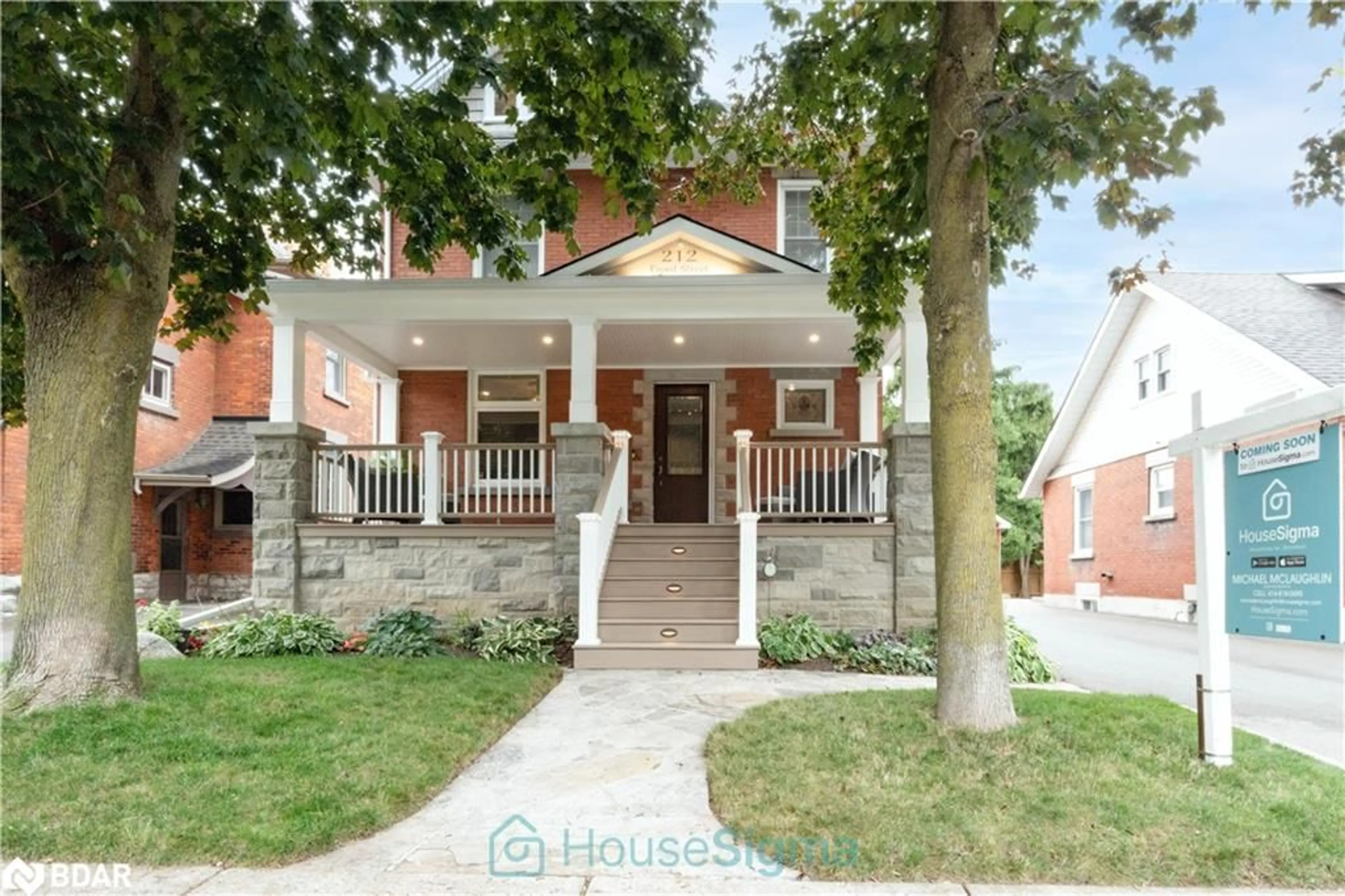 Home with brick exterior material, street for 212 Front St, Stratford Ontario N5A 4H7