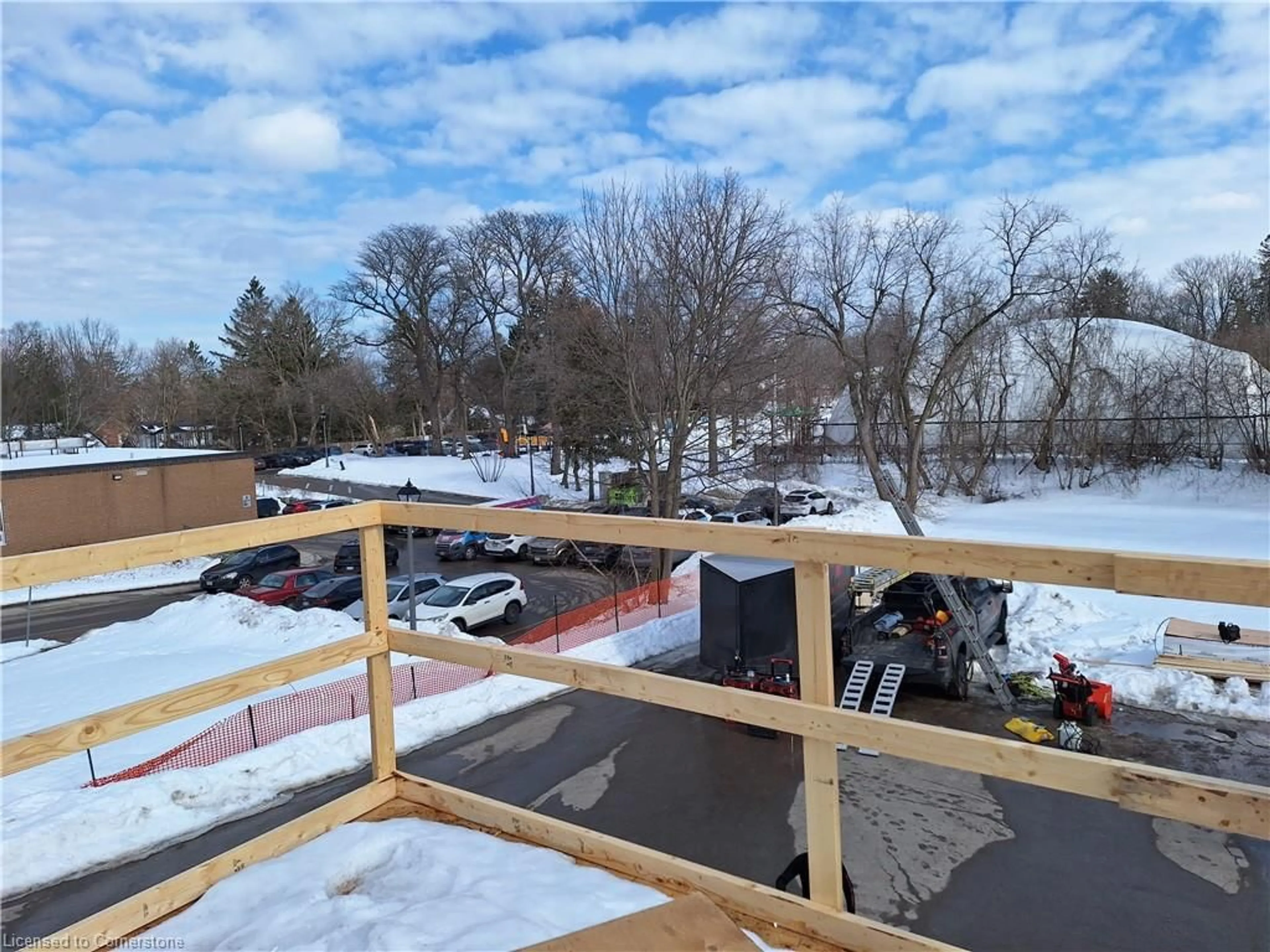 A pic from outside/outdoor area/front of a property/back of a property/a pic from drone, unknown for 284 Wilson St #202, Ancaster Ontario L9G 2B9