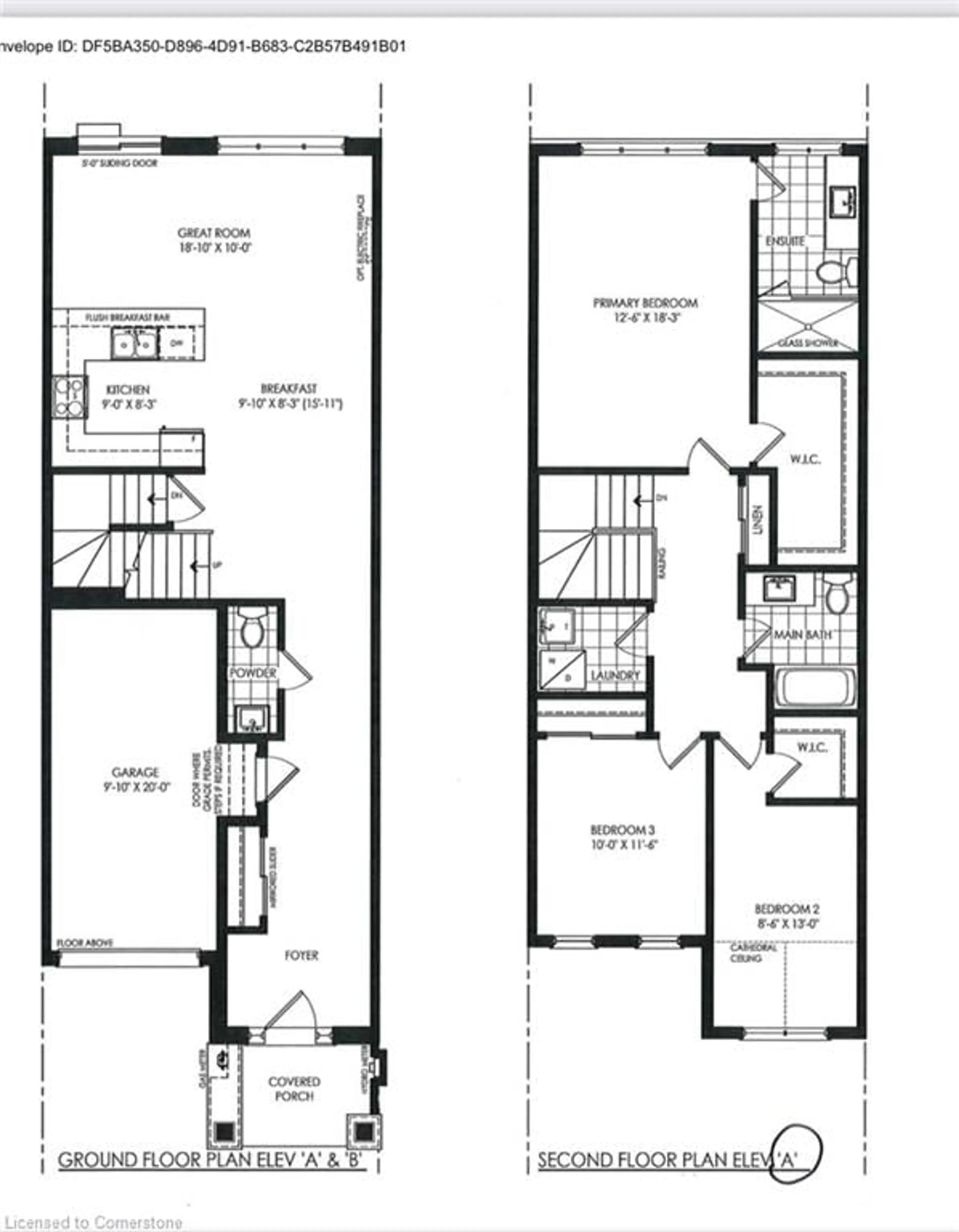 Floor plan for LOT 26 Brown St, Erin Ontario N0B 1T0