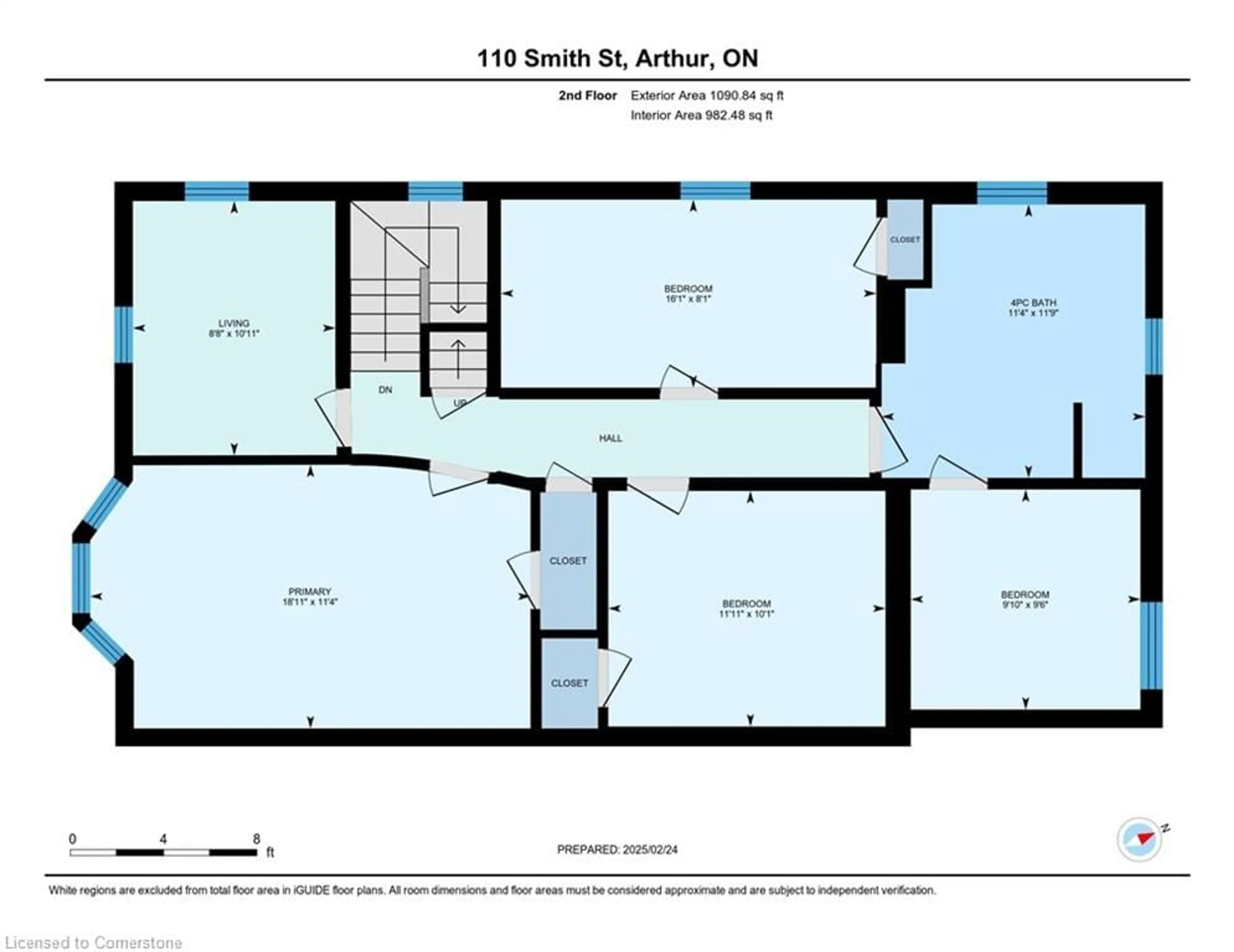 Floor plan for 110 Smith St, Wellington North Ontario N0G 1A0