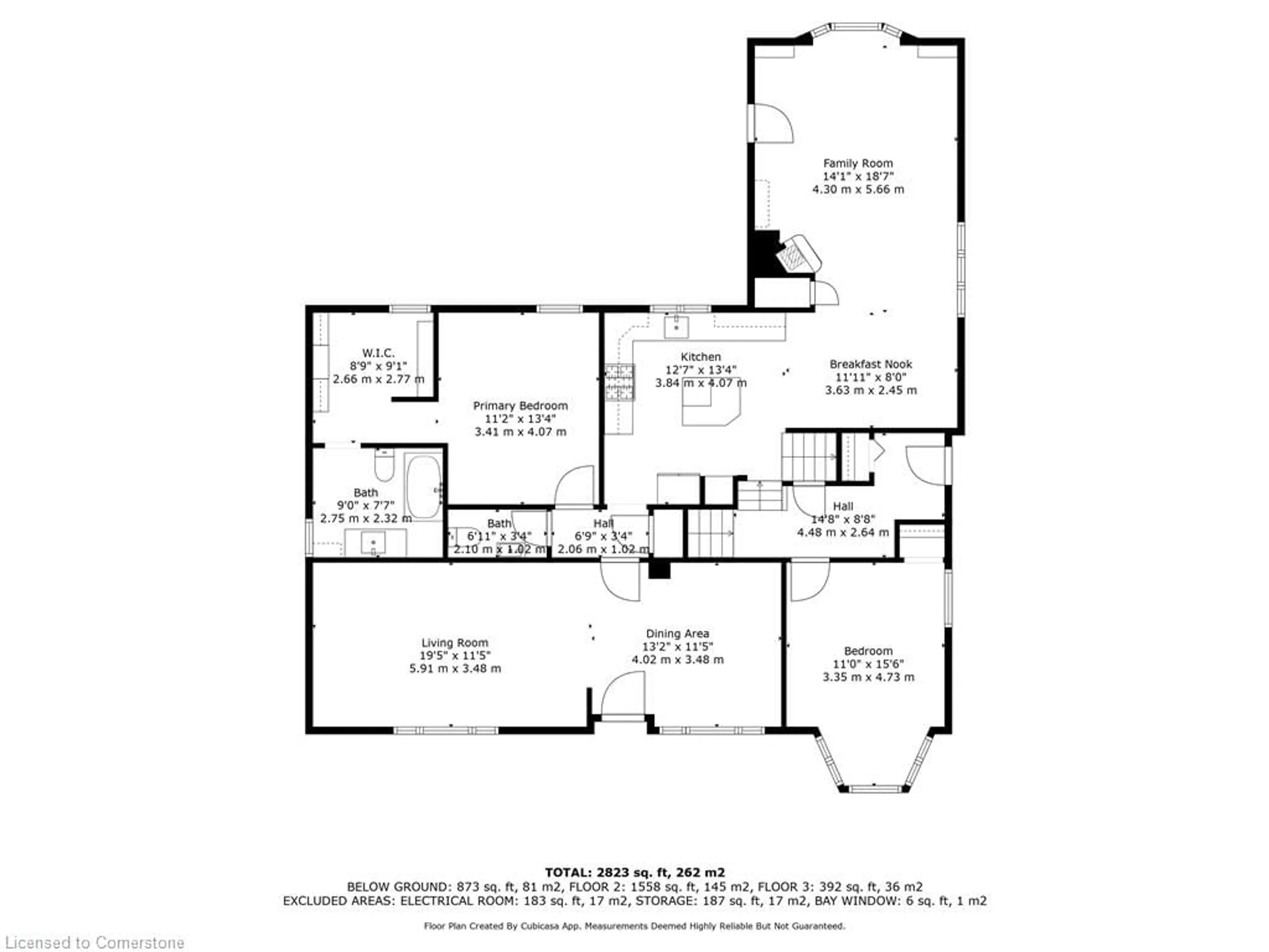 Floor plan for 159 Leamon St, Waterford Ontario N0E 1Y0