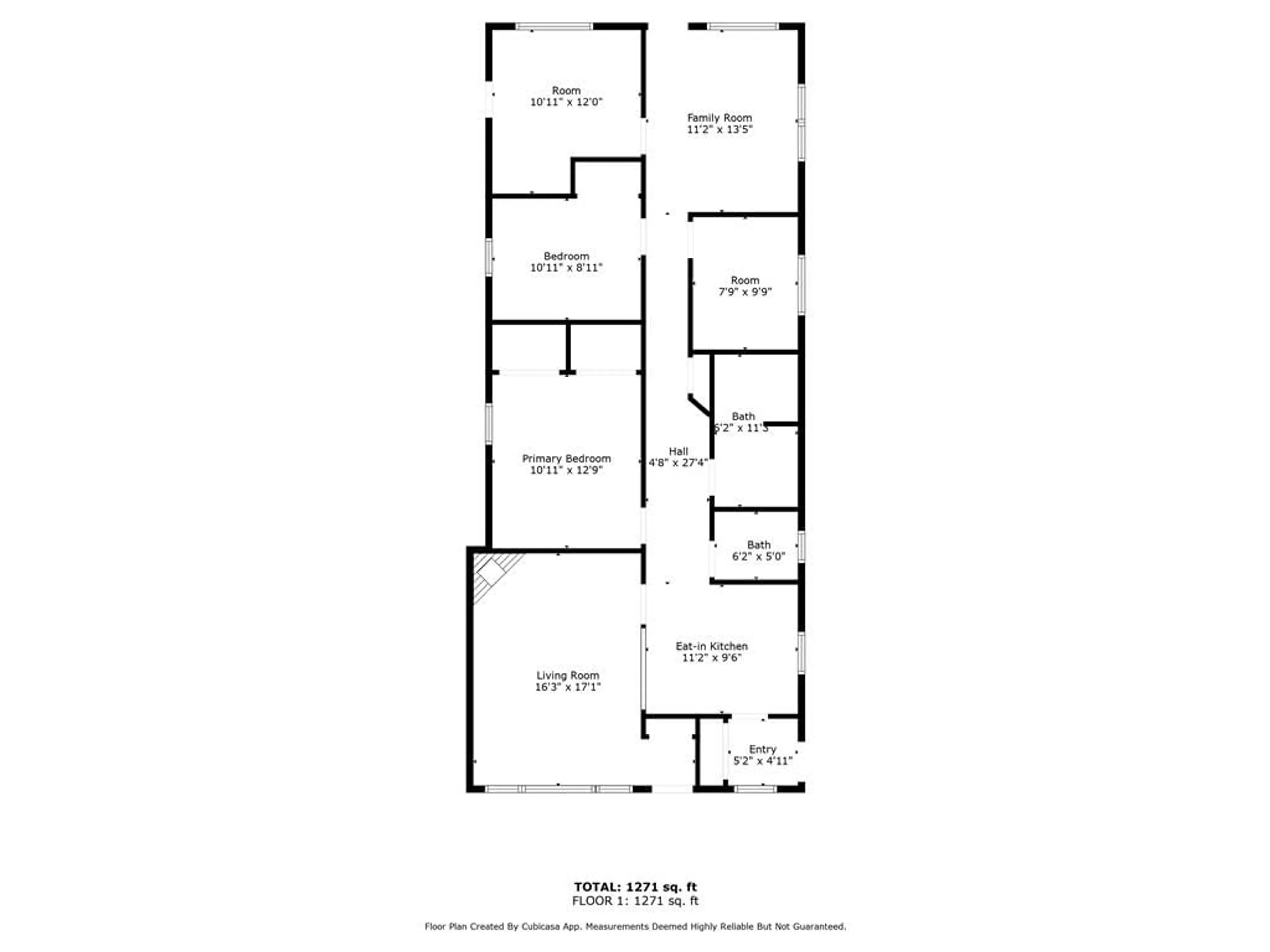 Floor plan for 107 Sydenham St, Angus Ontario L0M 1B0