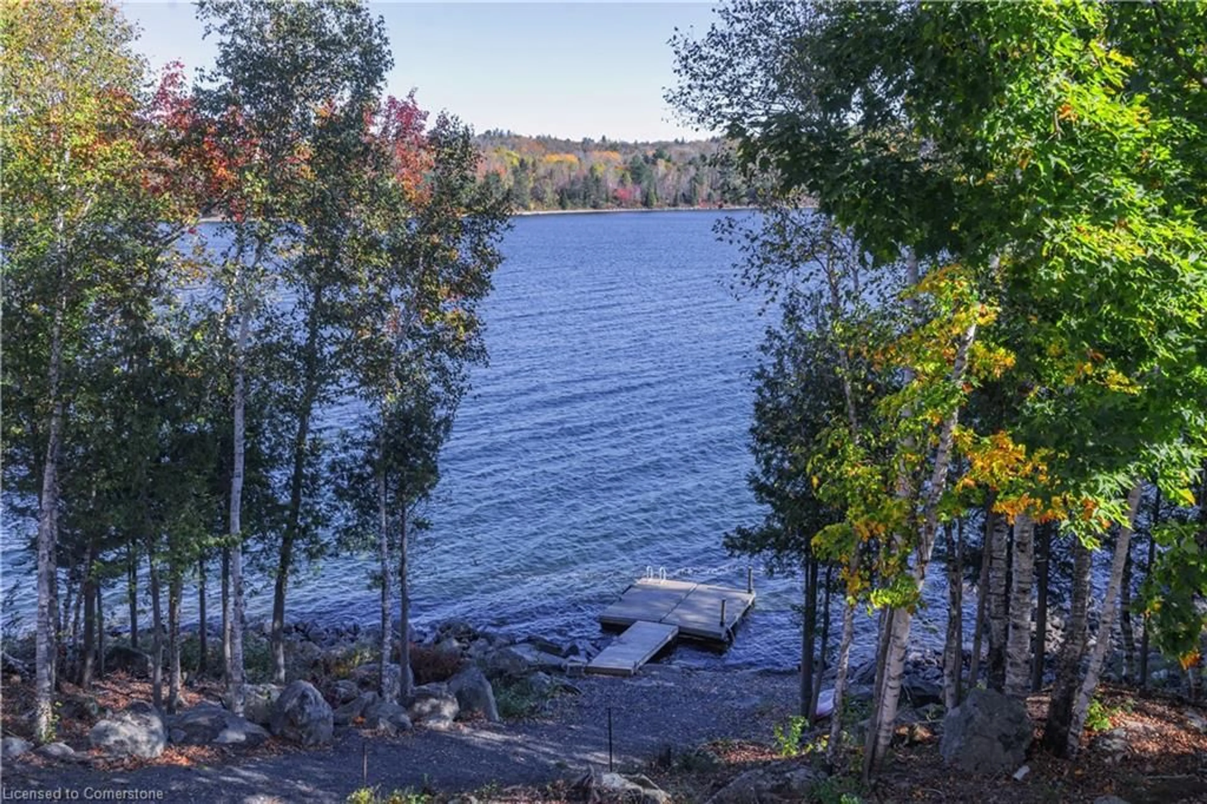 Patio, water/lake/river/ocean view for 780 Stanrock Rd, Elliot Lake Ontario P5A 2S9