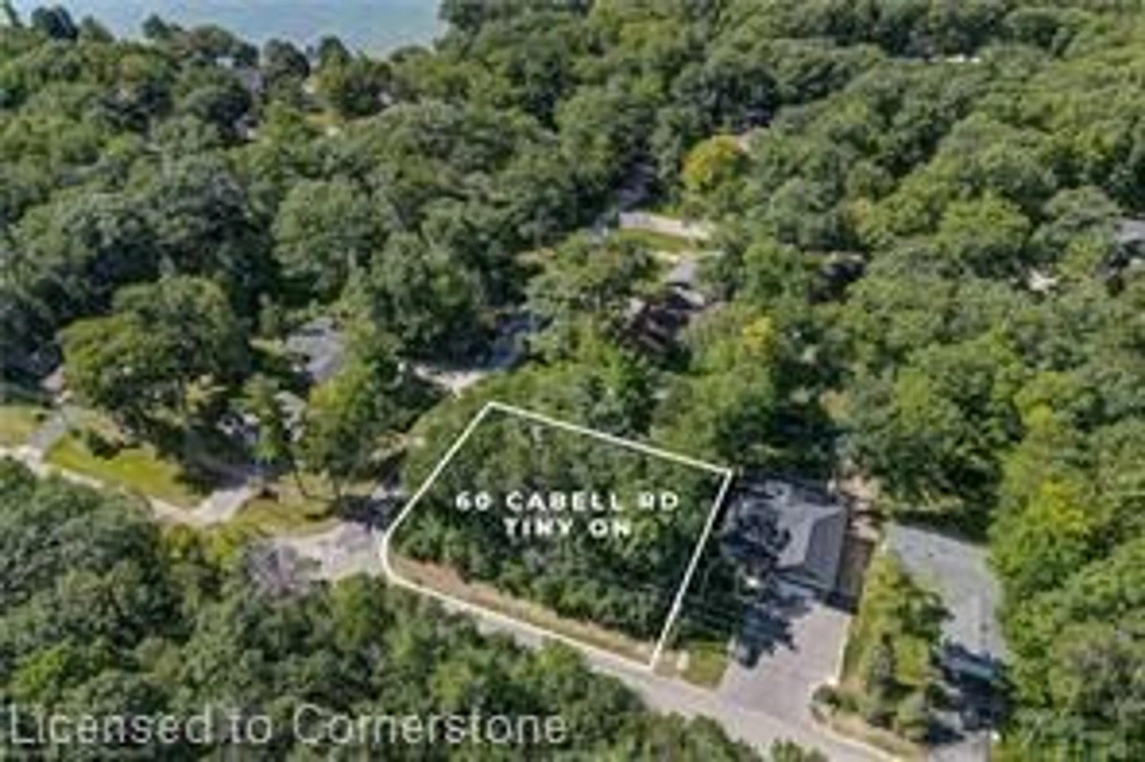 A pic from outside/outdoor area/front of a property/back of a property/a pic from drone, street for 60 Cabell Rd, Simcoe Ontario L0L 1P0