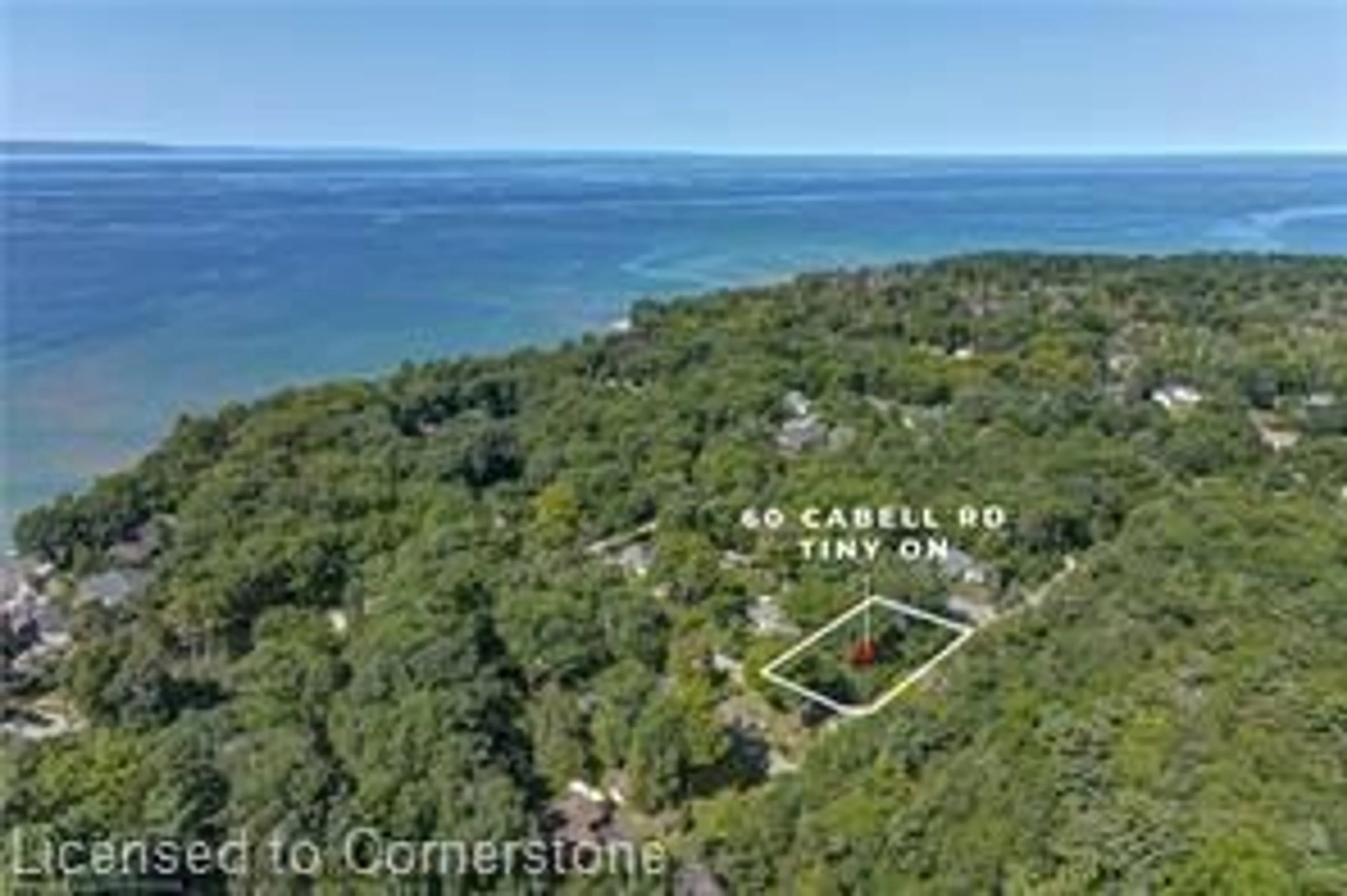 A pic from outside/outdoor area/front of a property/back of a property/a pic from drone, water/lake/river/ocean view for 60 Cabell Rd, Simcoe Ontario L0L 1P0