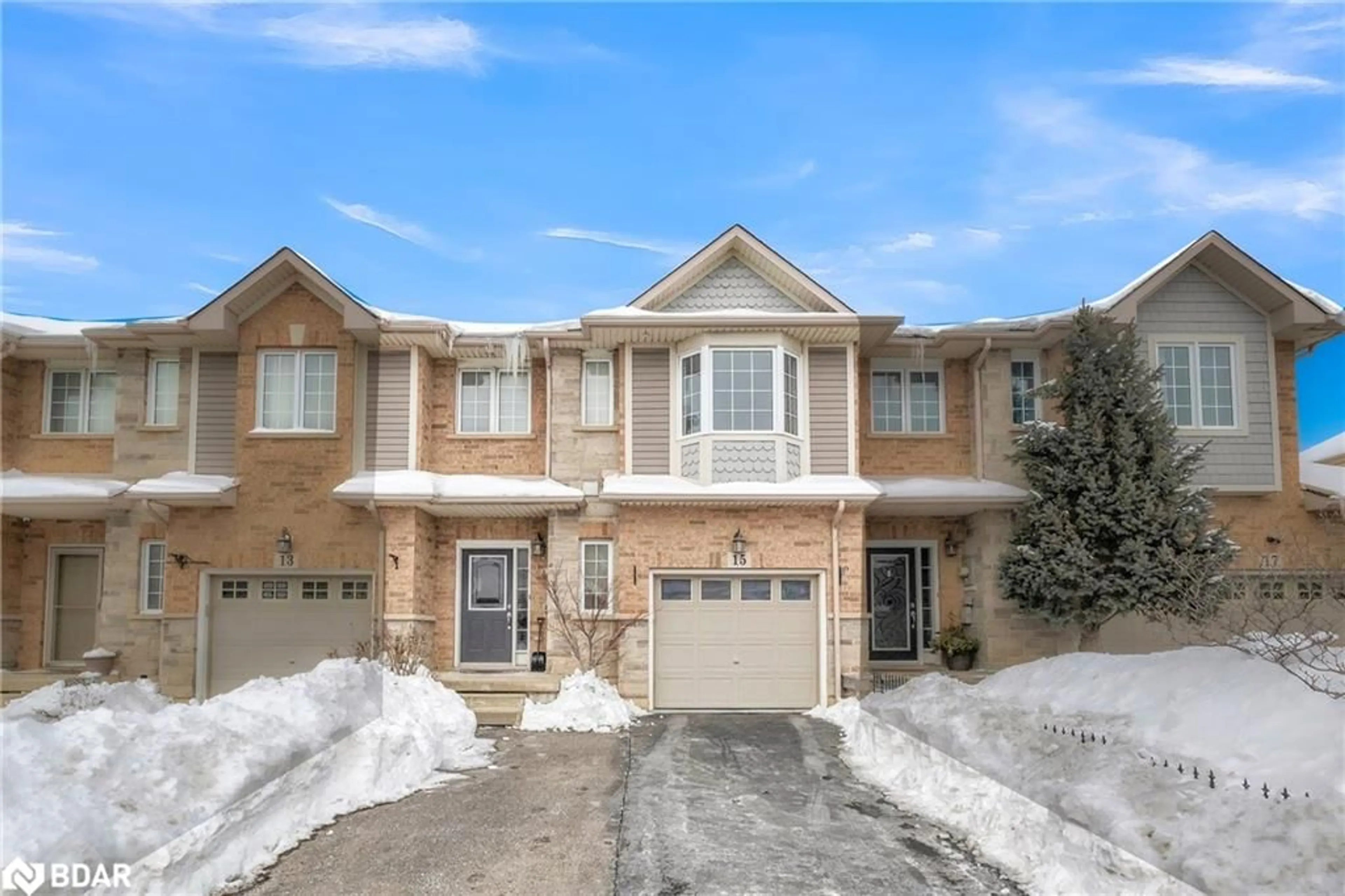 Home with brick exterior material, street for 15 Palacebeach Trail, Stoney Creek Ontario L8E 0B9