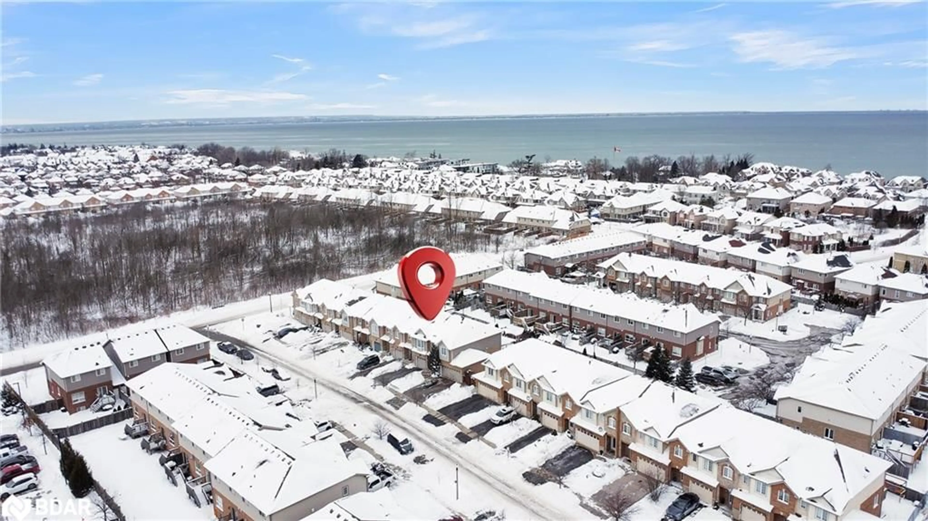 A pic from outside/outdoor area/front of a property/back of a property/a pic from drone, unknown for 15 Palacebeach Trail, Stoney Creek Ontario L8E 0B9