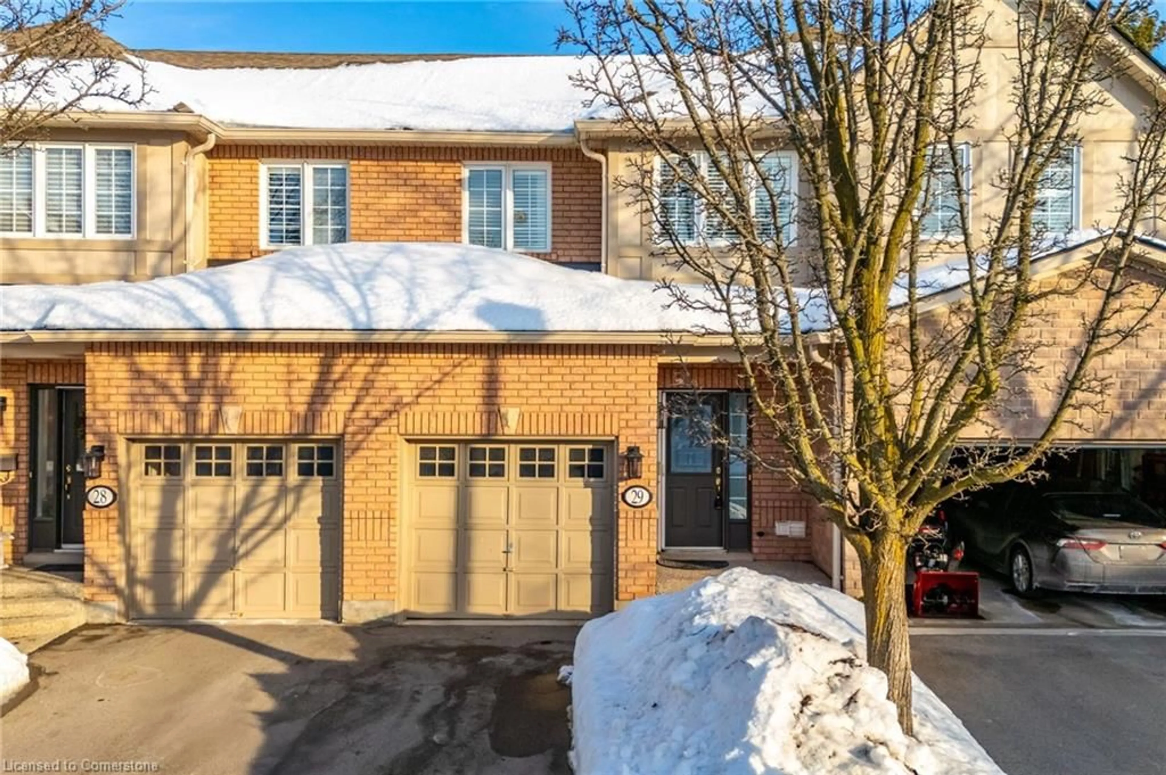 Home with brick exterior material, street for 1050 Grand Blvd #29, Oakville Ontario L6H 2S5