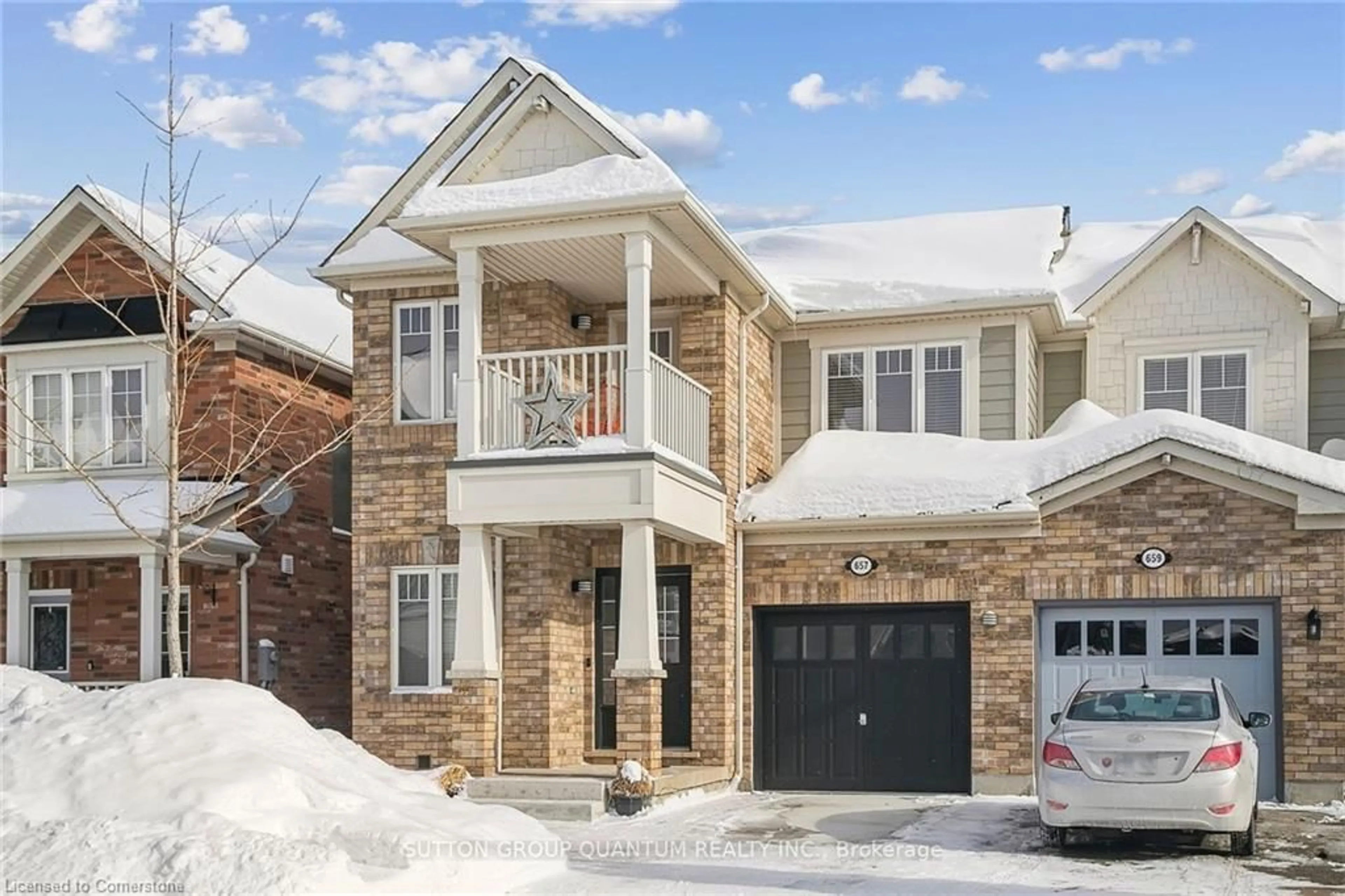 Home with brick exterior material, street for 657 Sellers Path, Milton Ontario L9T 0P4