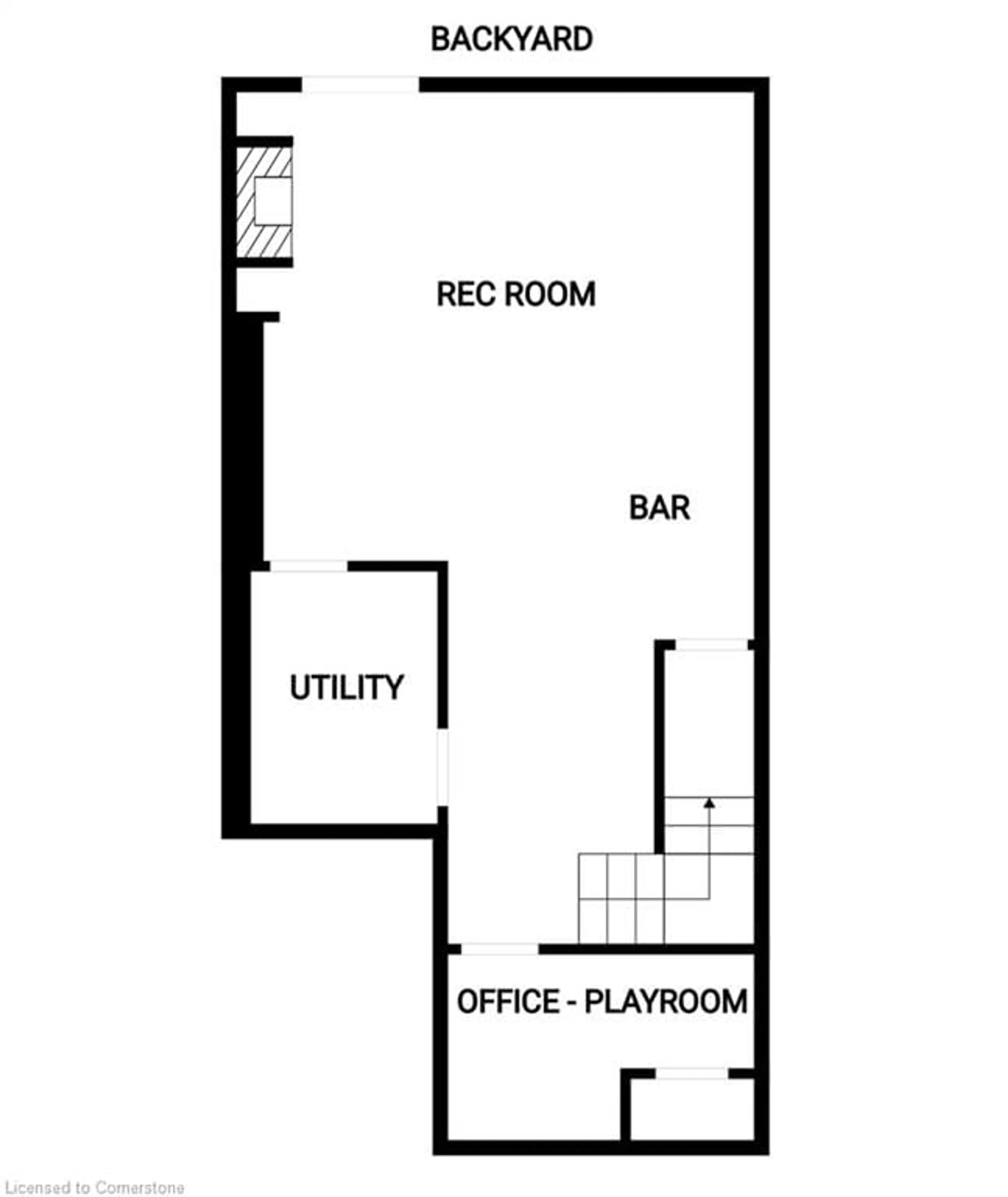 Floor plan for 73 Thames Way, Hamilton Ontario L0R 1W0