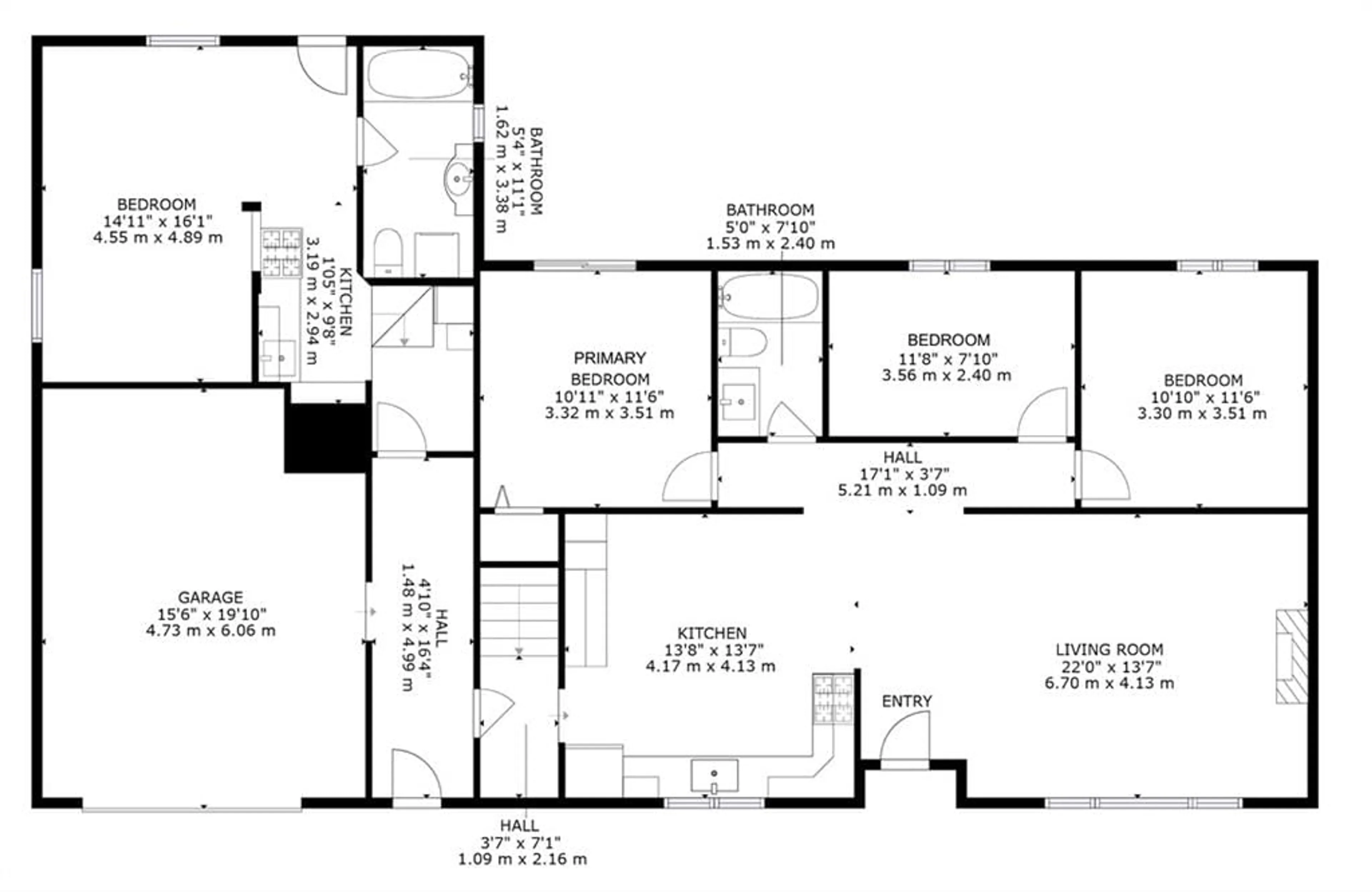 Floor plan for 294 East St, Bobcaygeon Ontario K0M 1A0