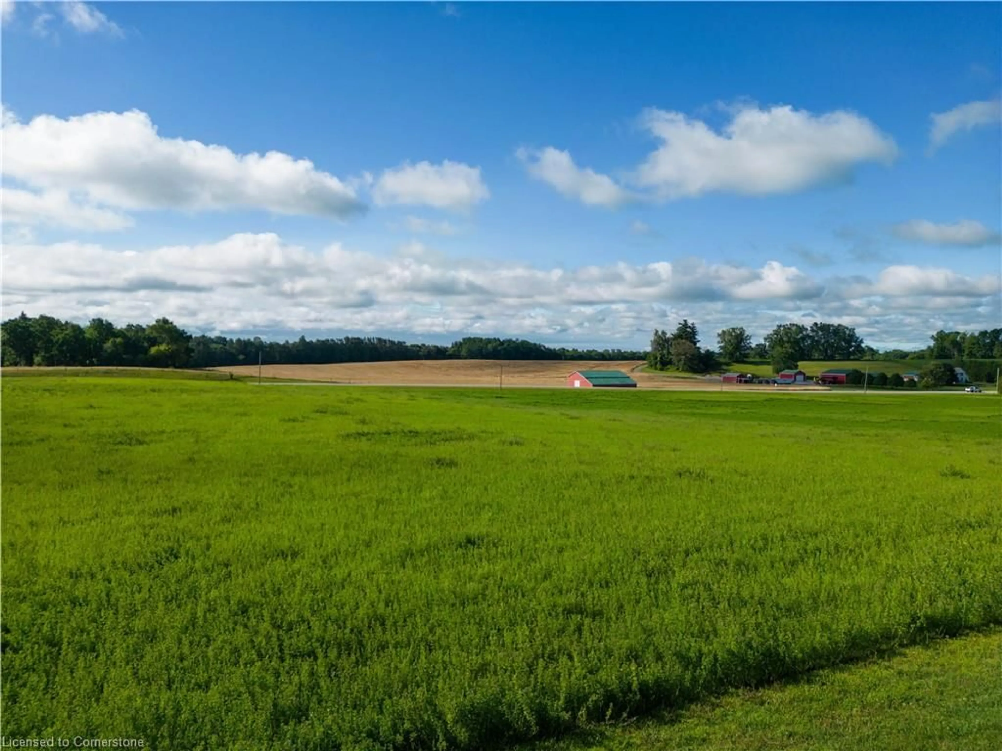 A pic from outside/outdoor area/front of a property/back of a property/a pic from drone, water/lake/river/ocean view for LOT 1 Lynedoch Rd, Lynedoch Ontario N4B 2W4