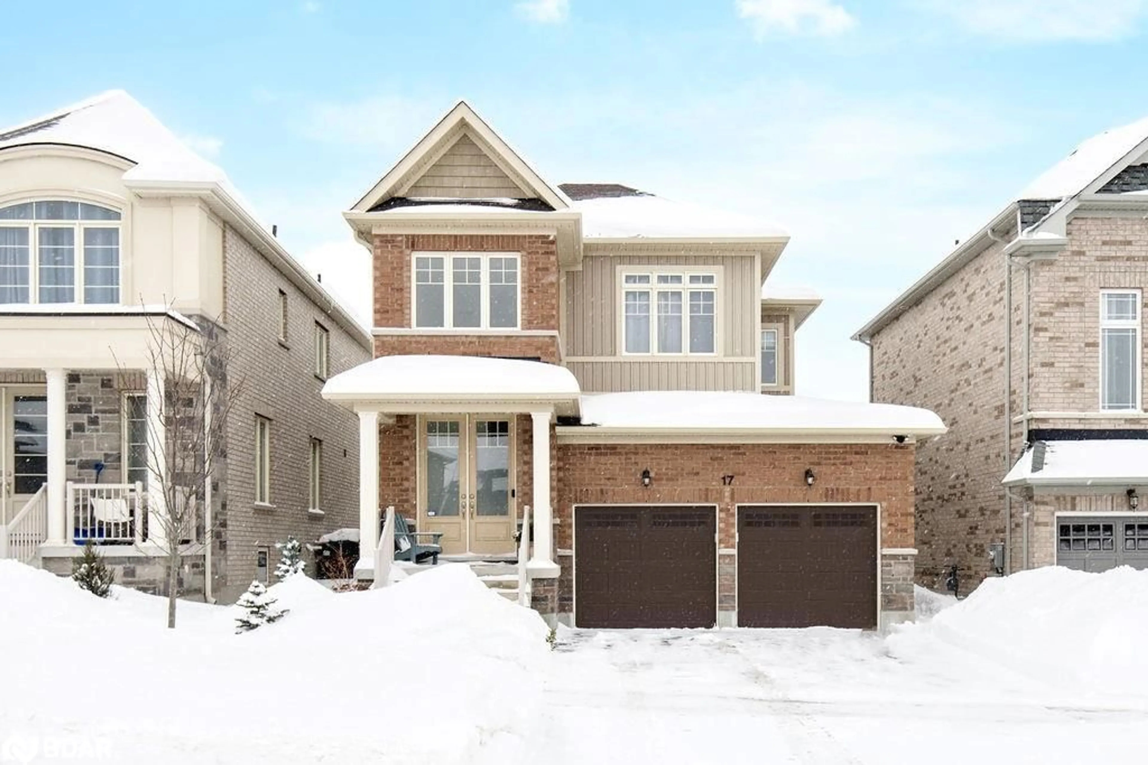 Home with brick exterior material, street for 17 Clear Spring Avenue, Georgina Ontario L4P 0H7