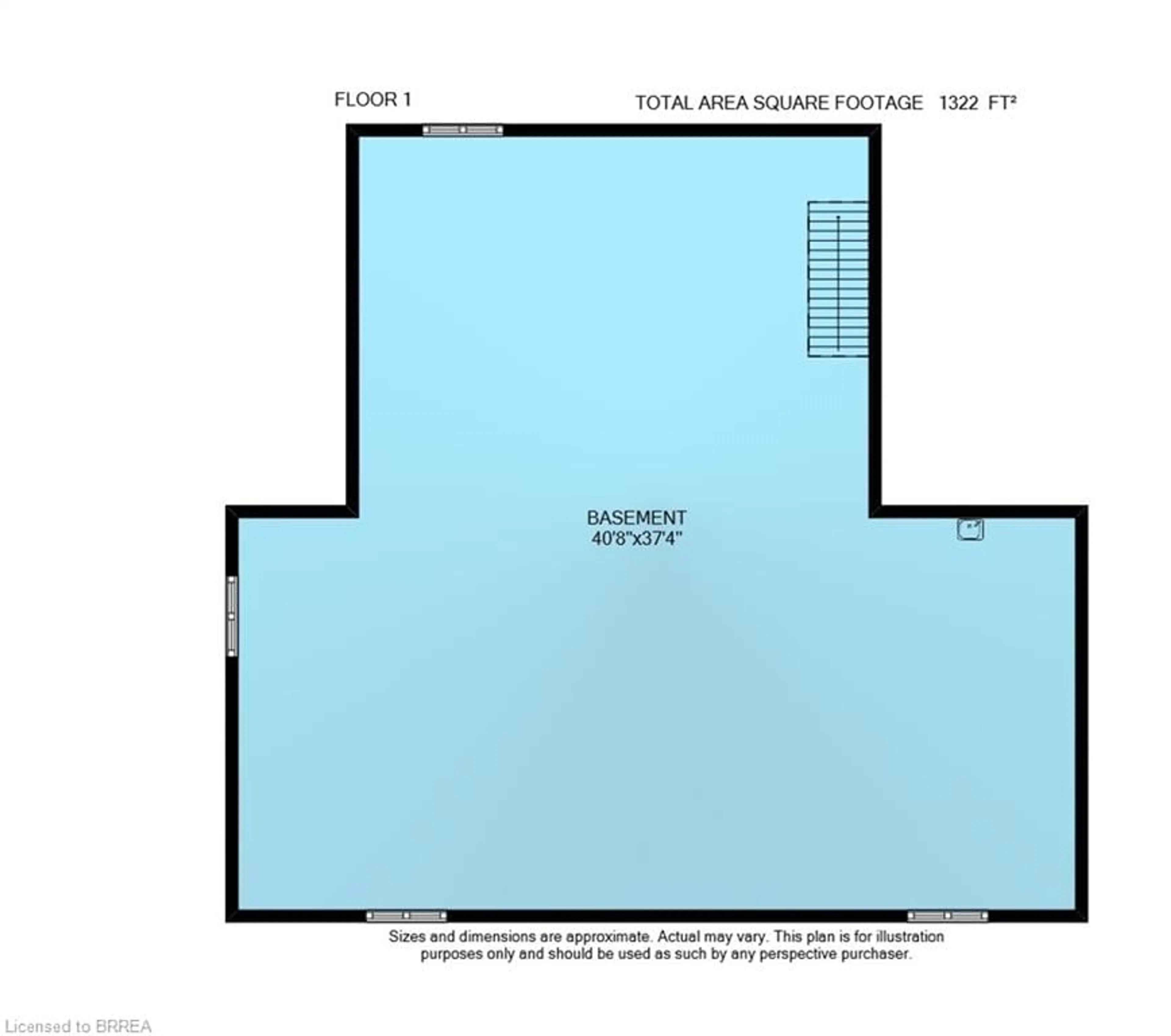 Floor plan for 1332 Concession 7 Townsend, Townsend Ontario N0E 1Y0