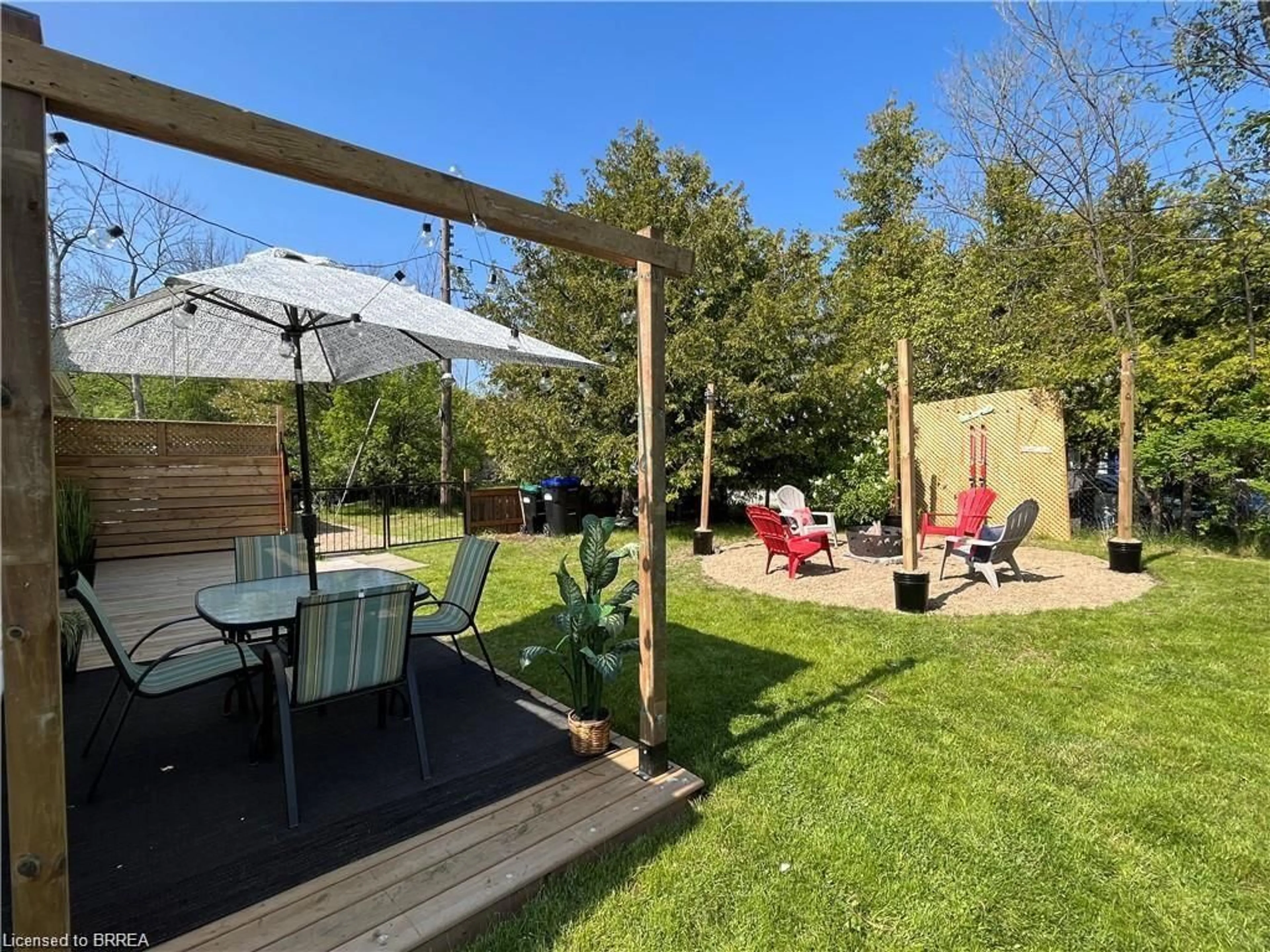 Patio, forest/trees view for 9296 Beachwood Rd, Collingwood Ontario L9Y 3Z1