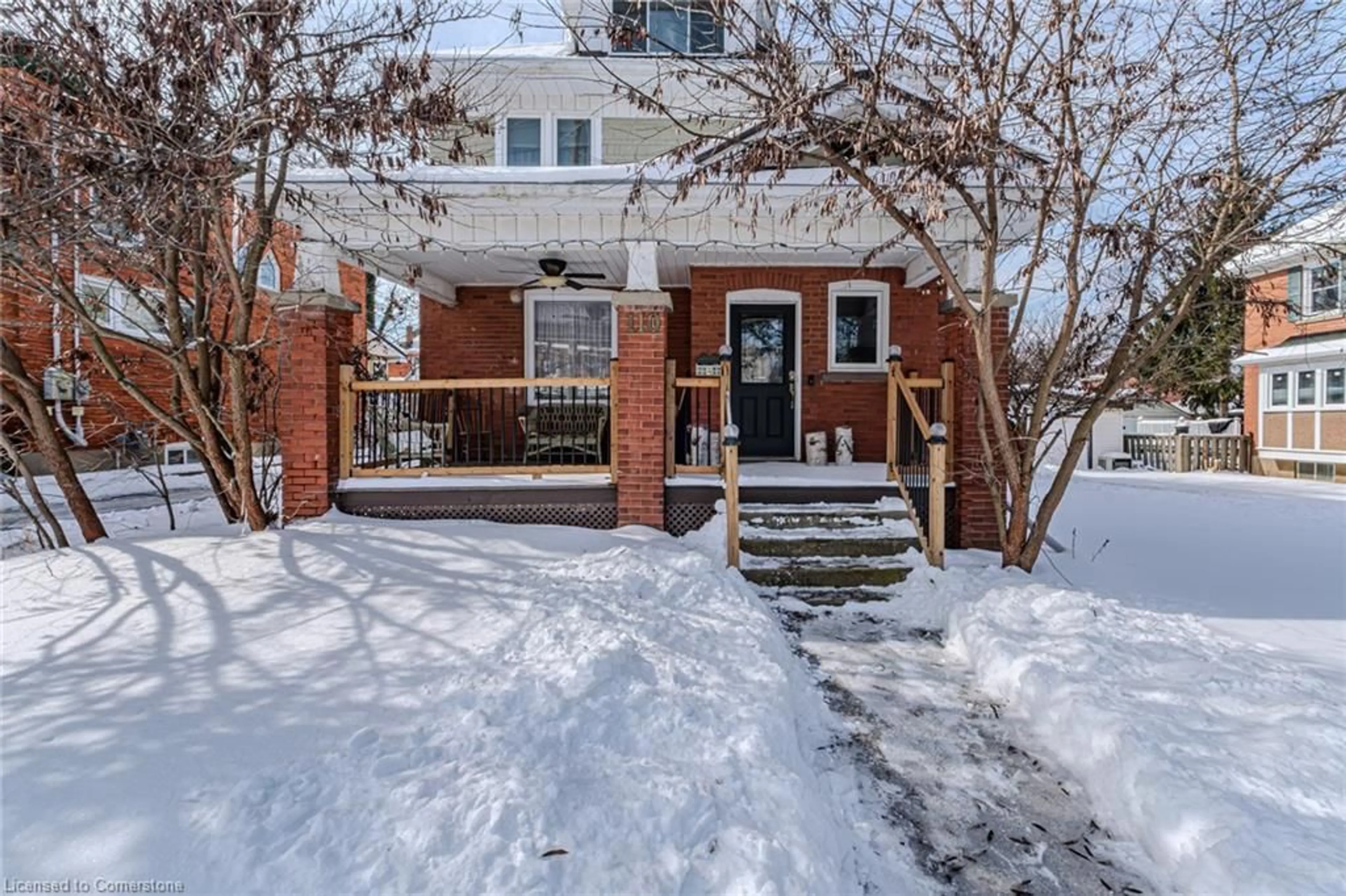 Home with brick exterior material, street for 110 Kent St, Simcoe Ontario N3Y 3S4