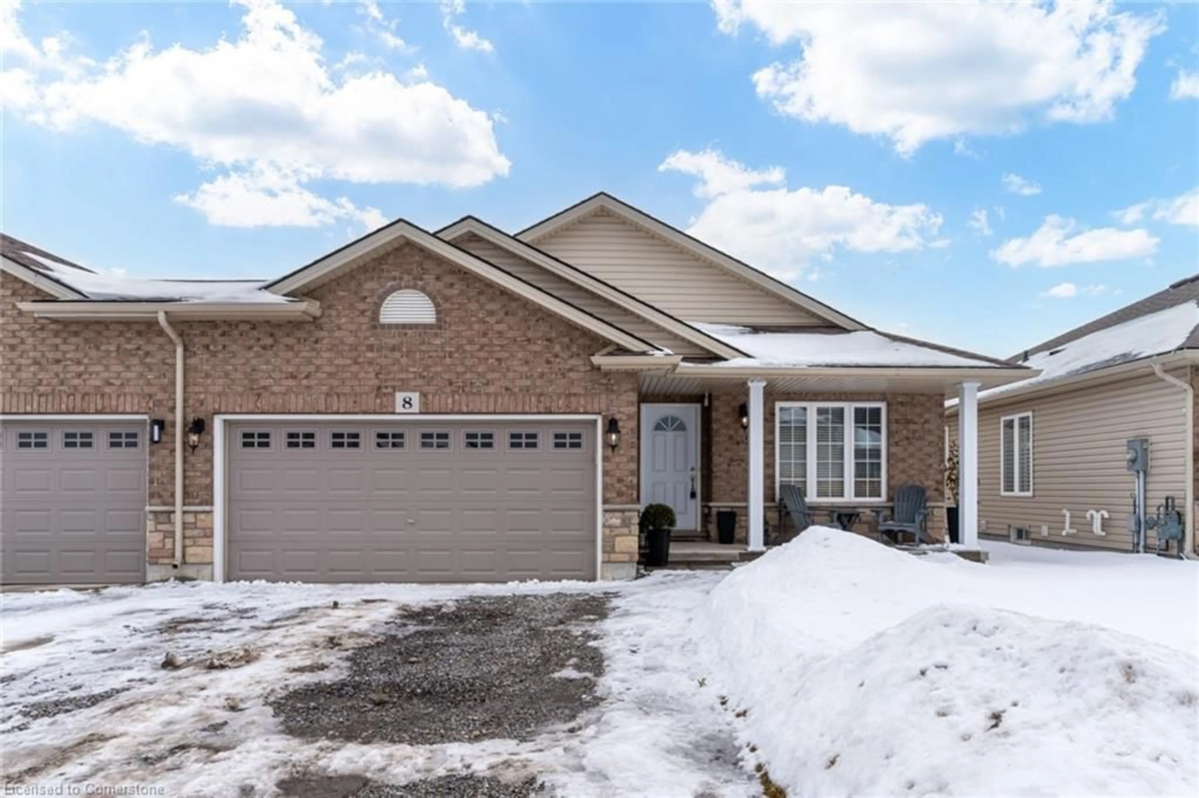 Home with brick exterior material, street for 8 Linda Cres, Hagersville Ontario N0A 1H0