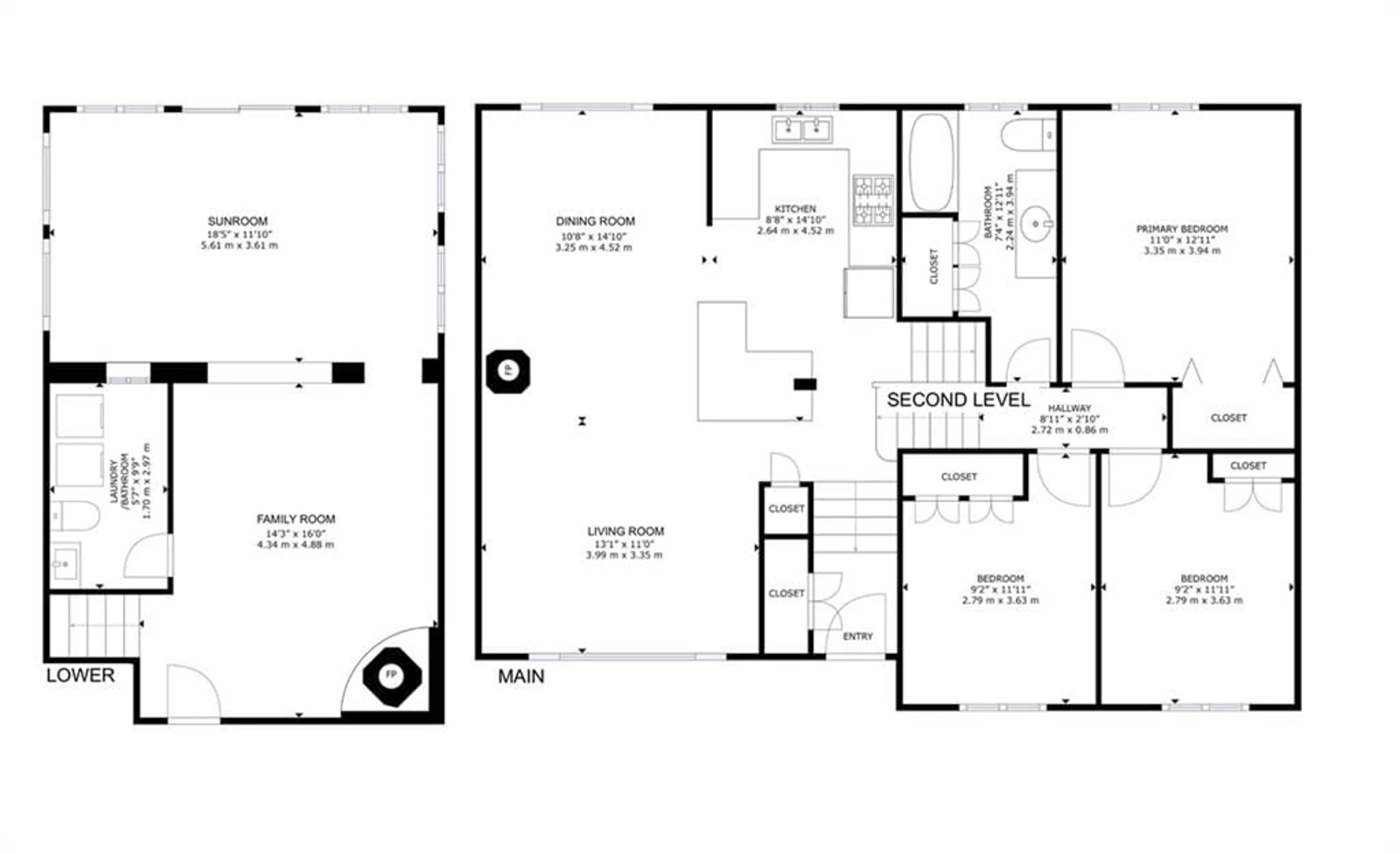 Floor plan for 202 Mary St, Lindsay Ontario K9V 2N8