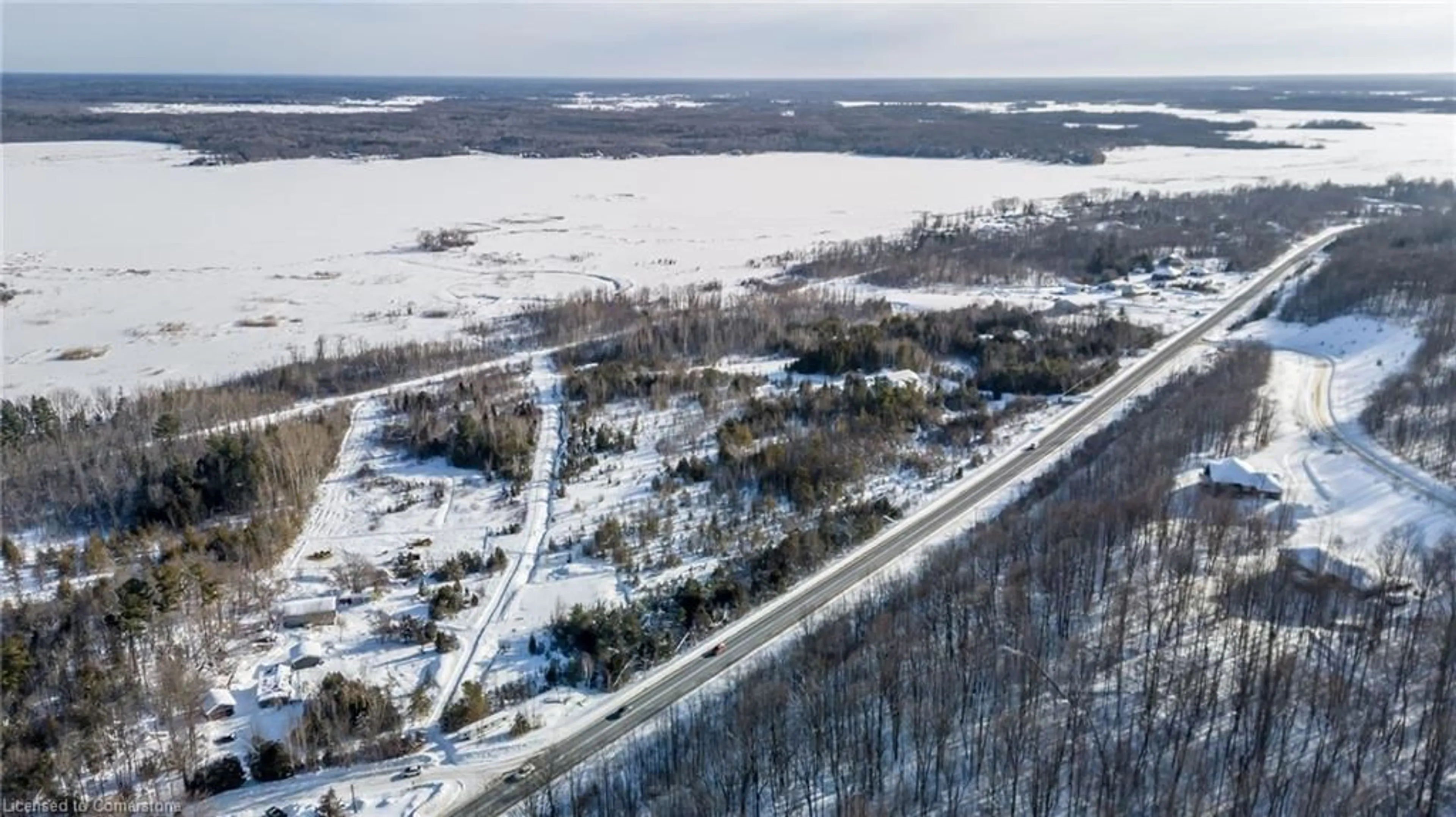 A pic from outside/outdoor area/front of a property/back of a property/a pic from drone, water/lake/river/ocean view for 13201 County Road 16, Tay Ontario L0K 2C0