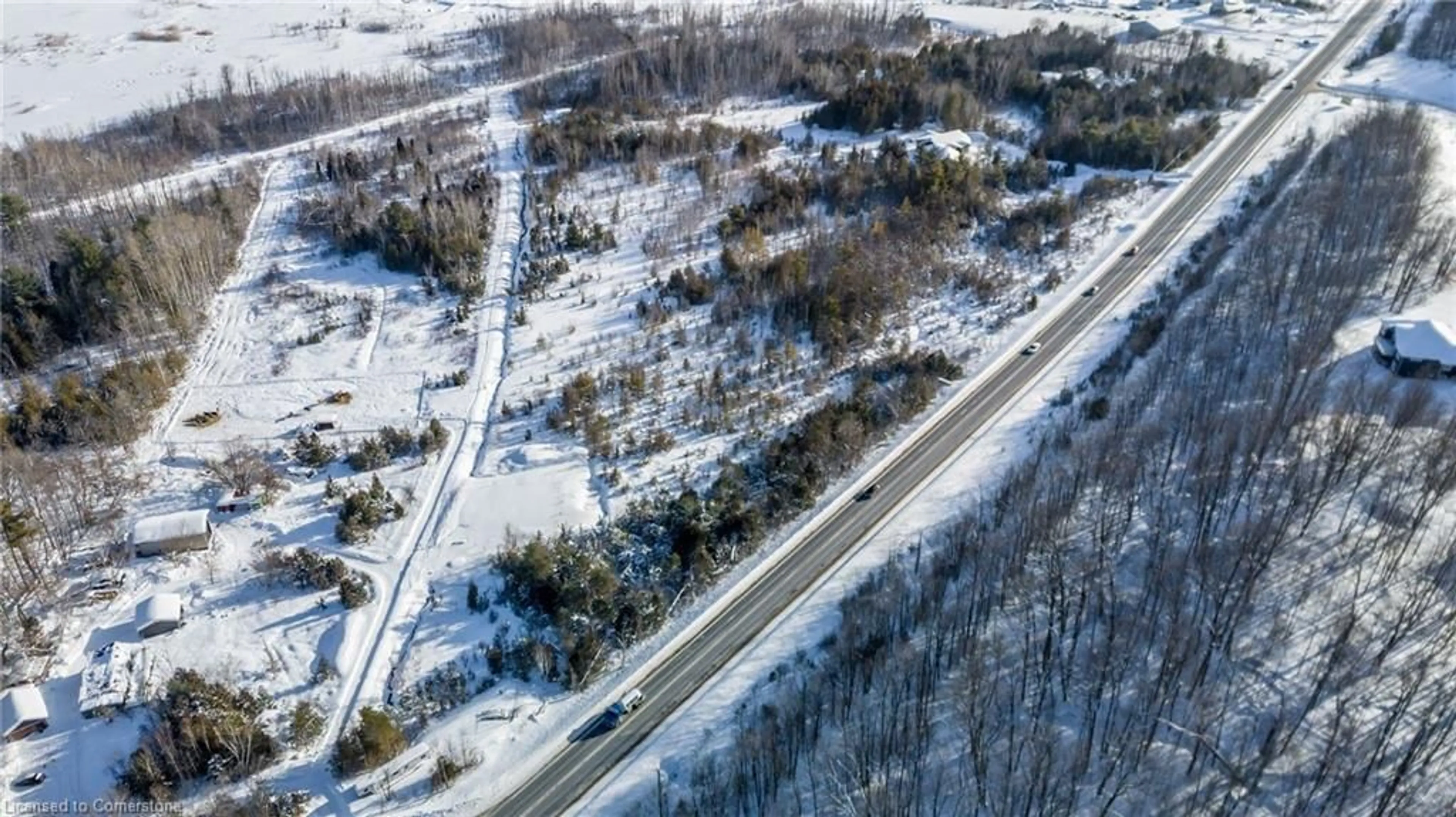 A pic from outside/outdoor area/front of a property/back of a property/a pic from drone, street for 13201 County Road 16, Tay Ontario L0K 2C0