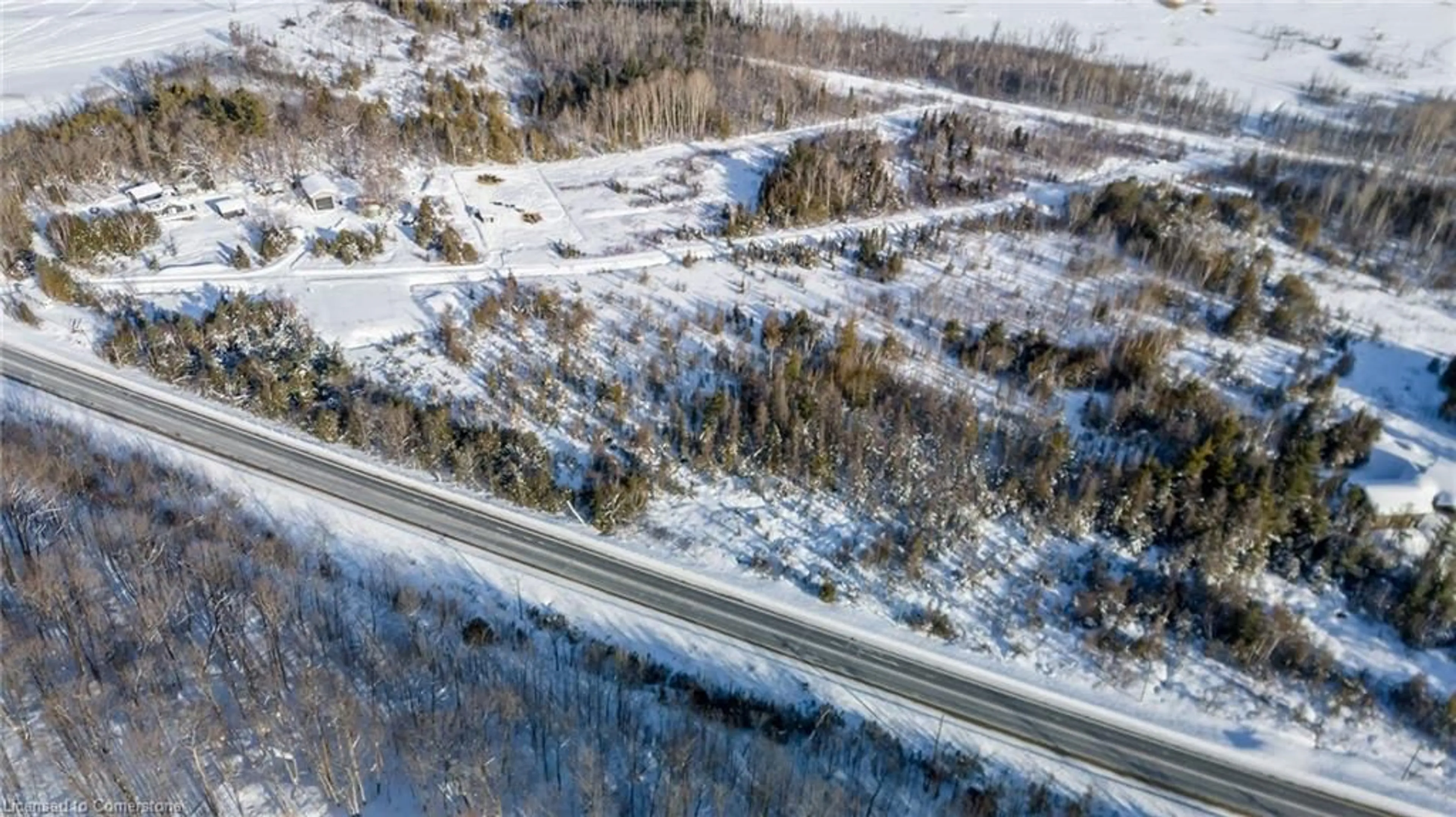 A pic from outside/outdoor area/front of a property/back of a property/a pic from drone, street for 13201 County Road 16, Tay Ontario L0K 2C0