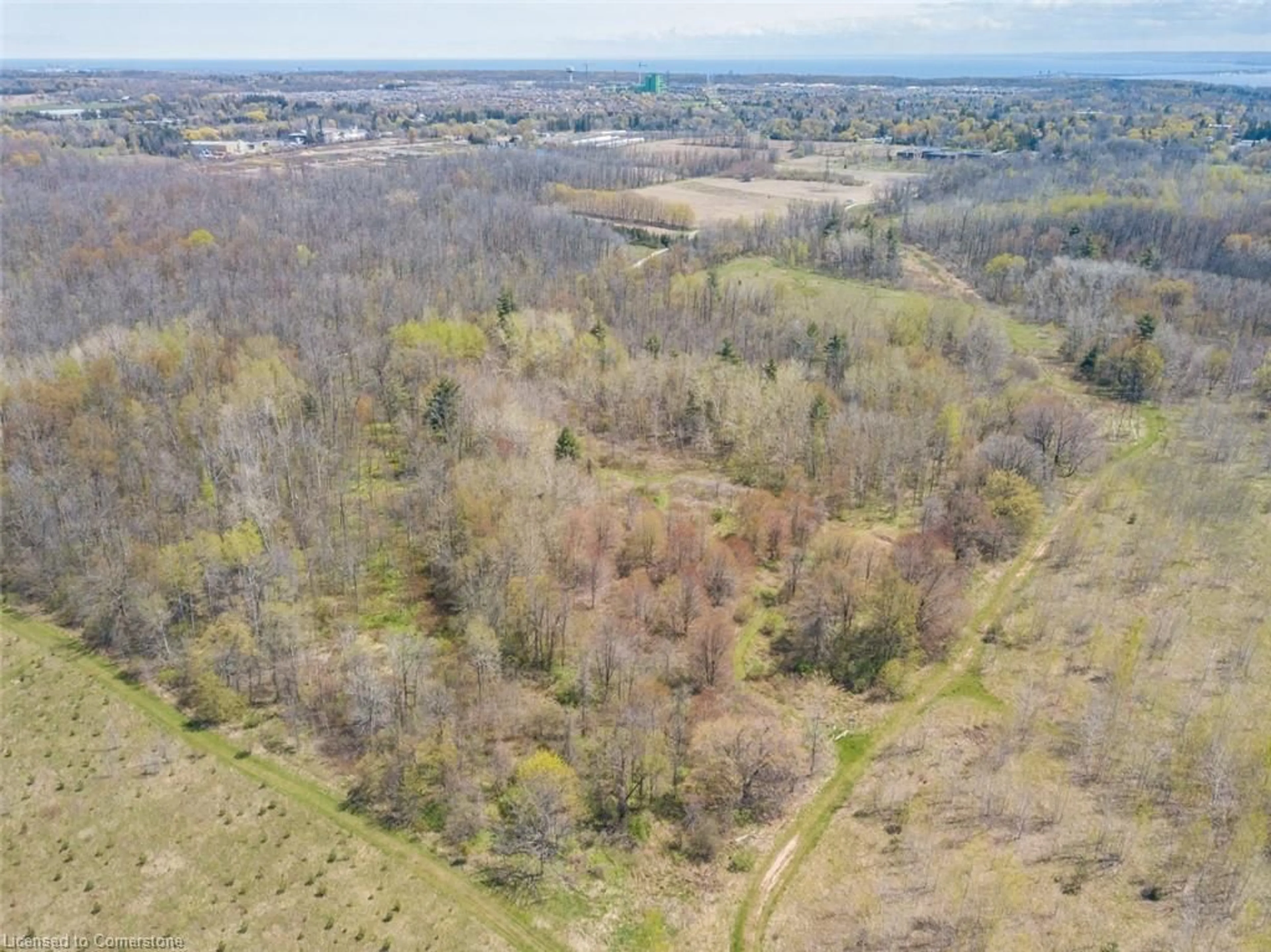 A pic from outside/outdoor area/front of a property/back of a property/a pic from drone, forest/trees view for REAR Parkside Dr, Waterdown Ontario L0R 2H0