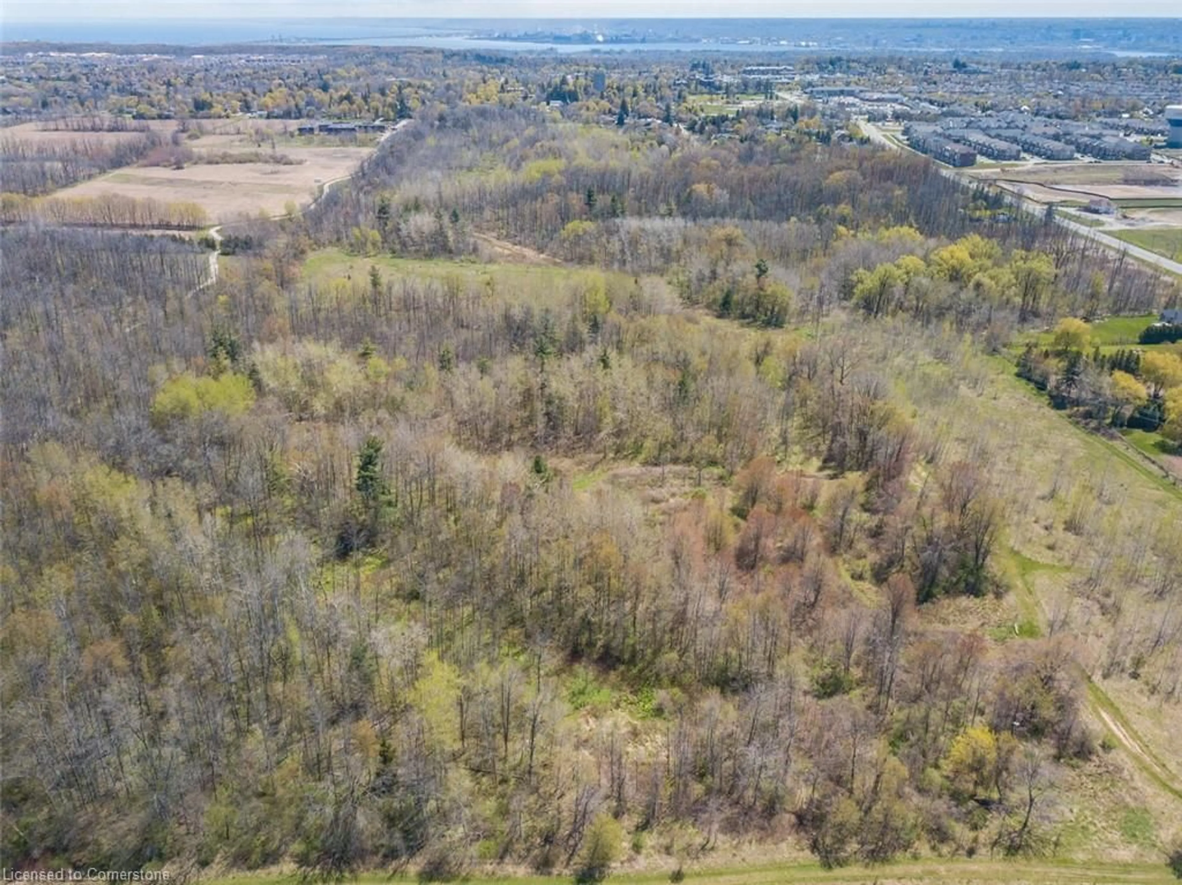 A pic from outside/outdoor area/front of a property/back of a property/a pic from drone, forest/trees view for REAR Parkside Dr, Waterdown Ontario L0R 2H0